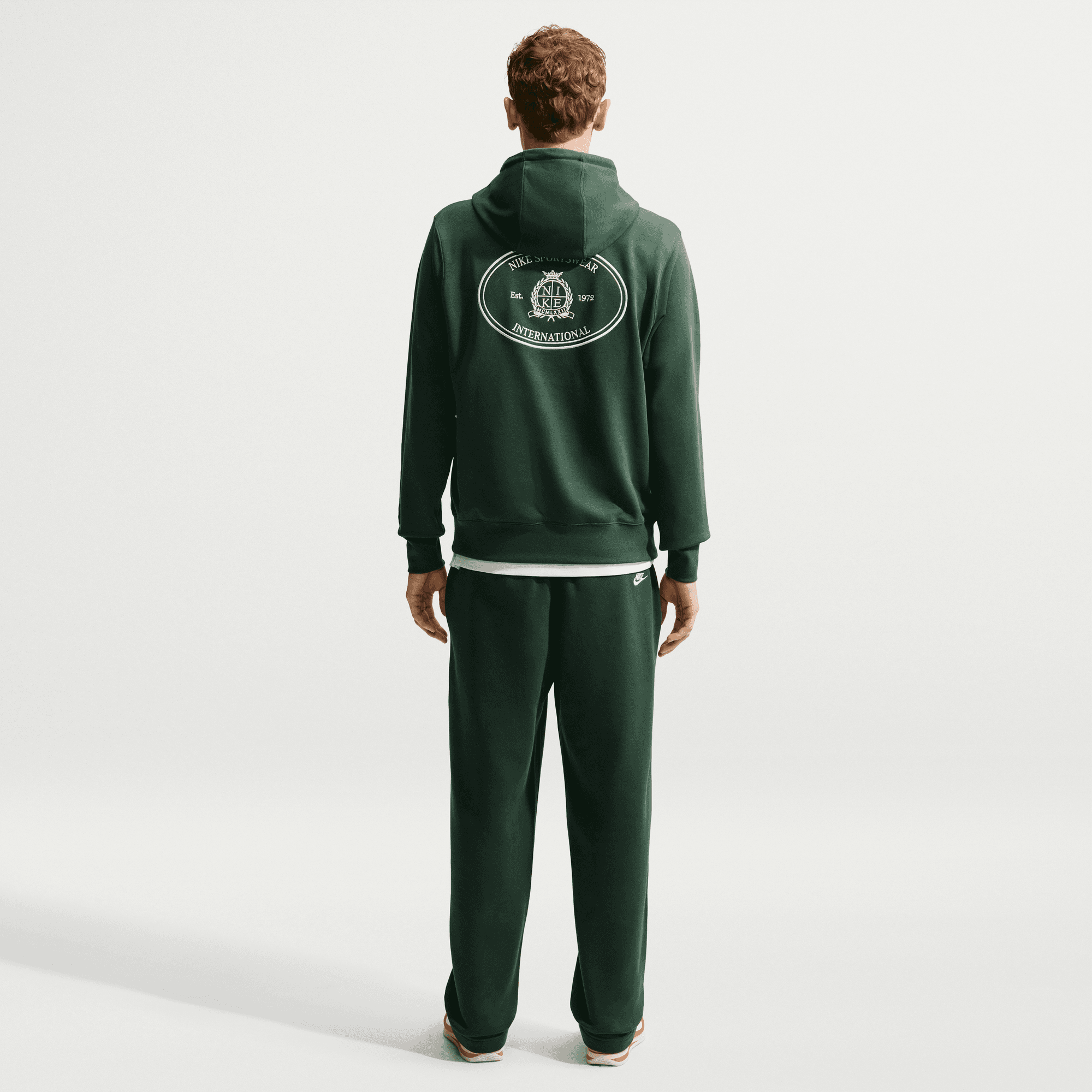 NIKE M NK CLUB BB OH PANT NCC FIR/FIR/SANDDRIFT – Bild 2