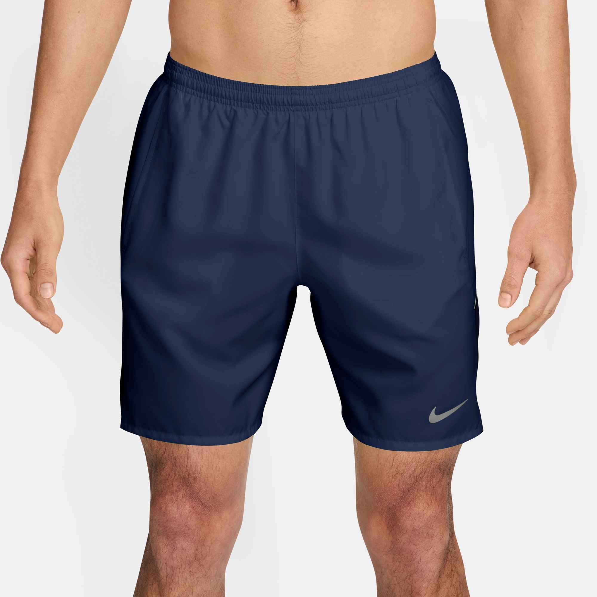 NIKE M NK DF MILER 7BF SHORT MIDNIGHT NAVY/REFLECTIVE SILV