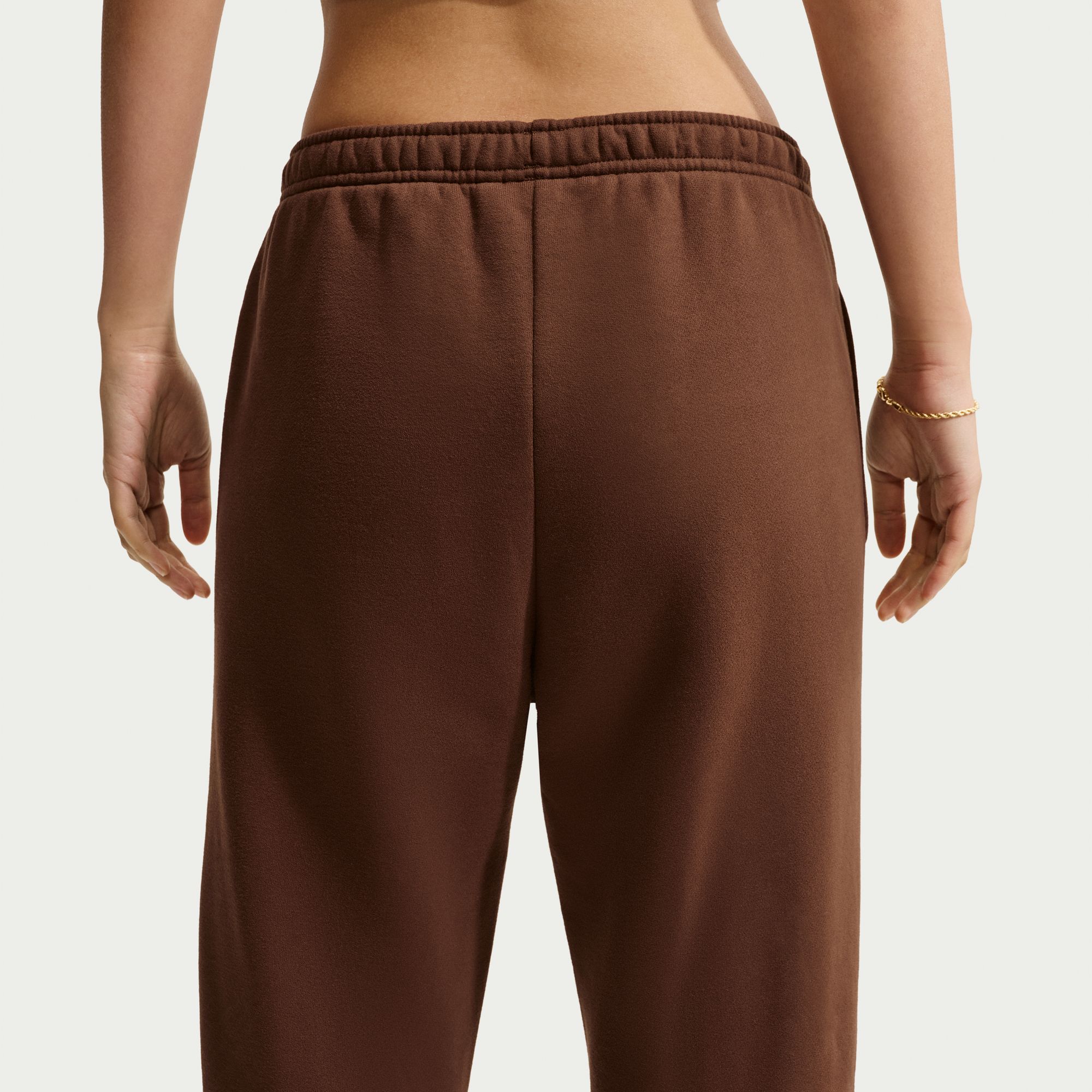 NIKE W NK STDO FLC MW MR STD OH PNT CACAO WOW/SAIL – Bild 5