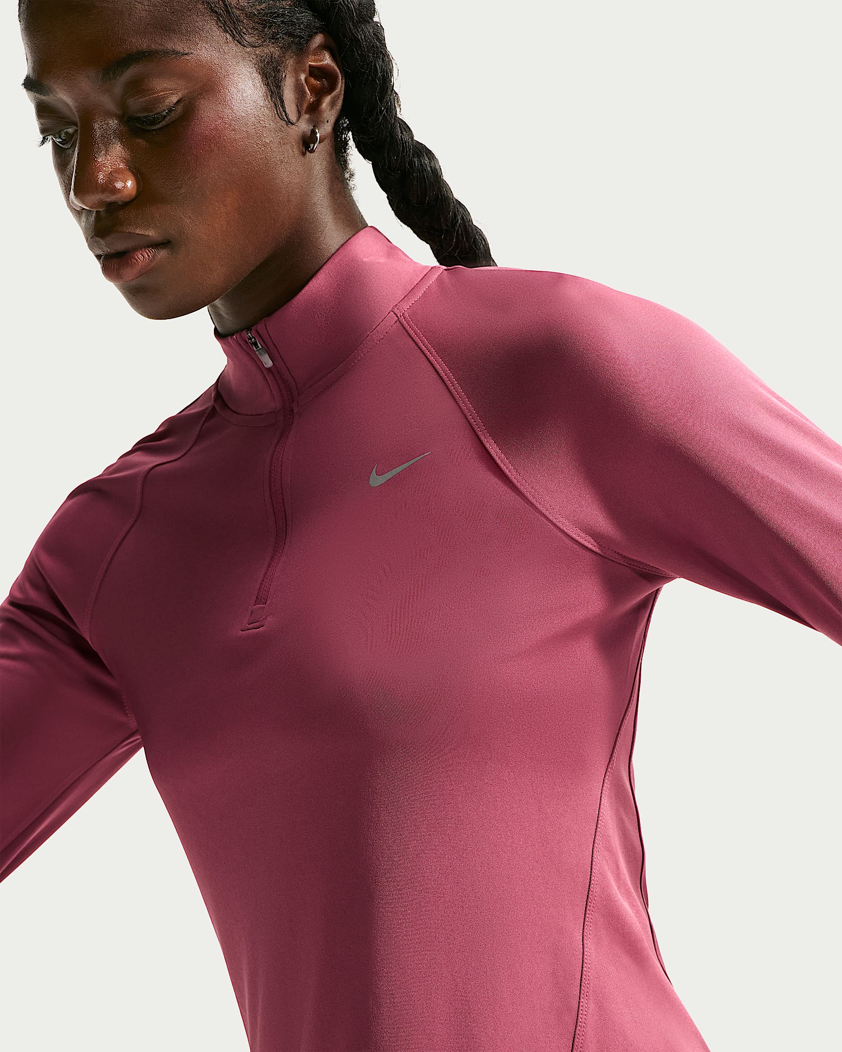NIKE W NK TEMPO DF HZ TP PINK SMOKE/REFLECTIVE SILV – Bild 3