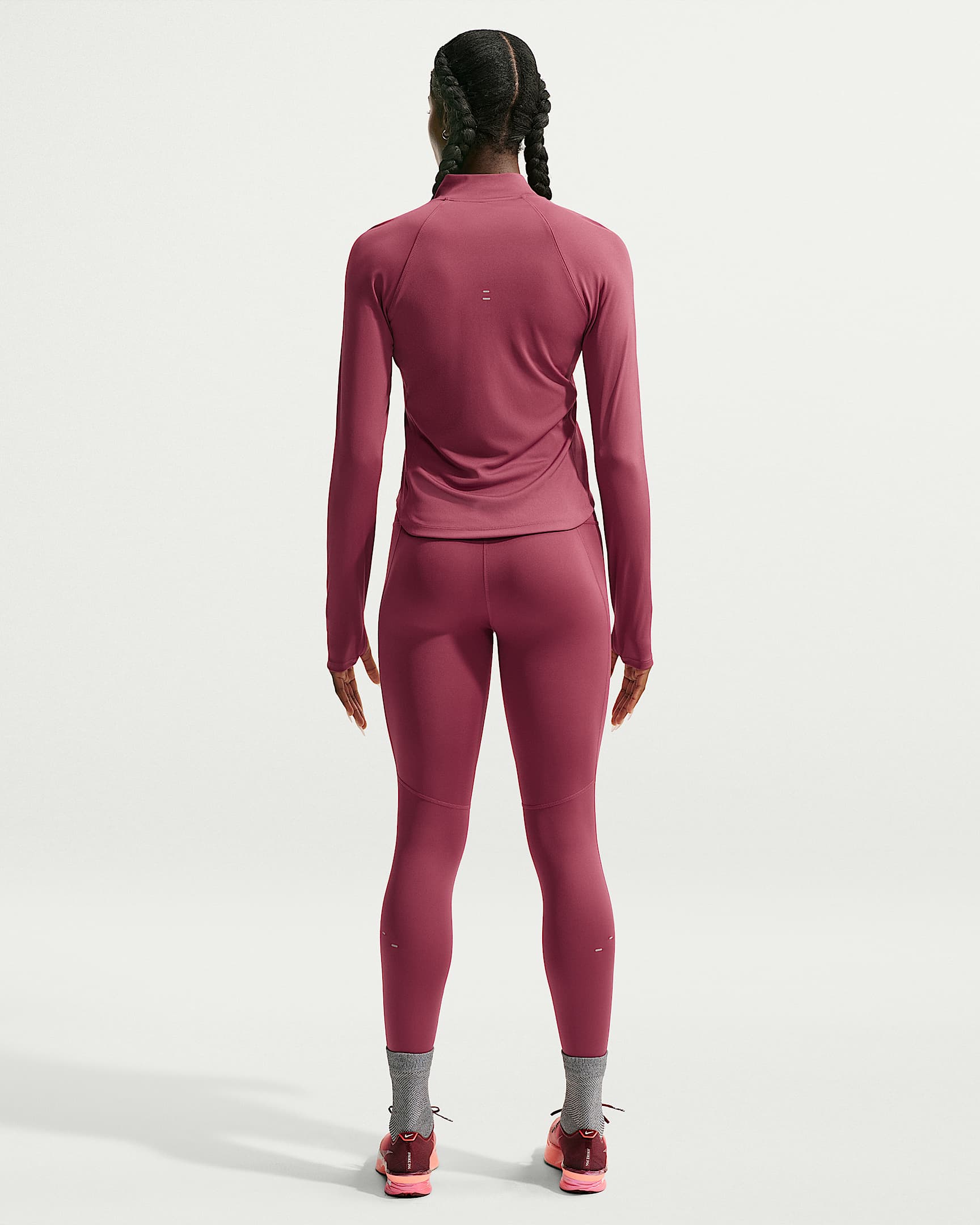 NIKE W NK TEMPO DF HZ TP PINK SMOKE/REFLECTIVE SILV – Bild 5