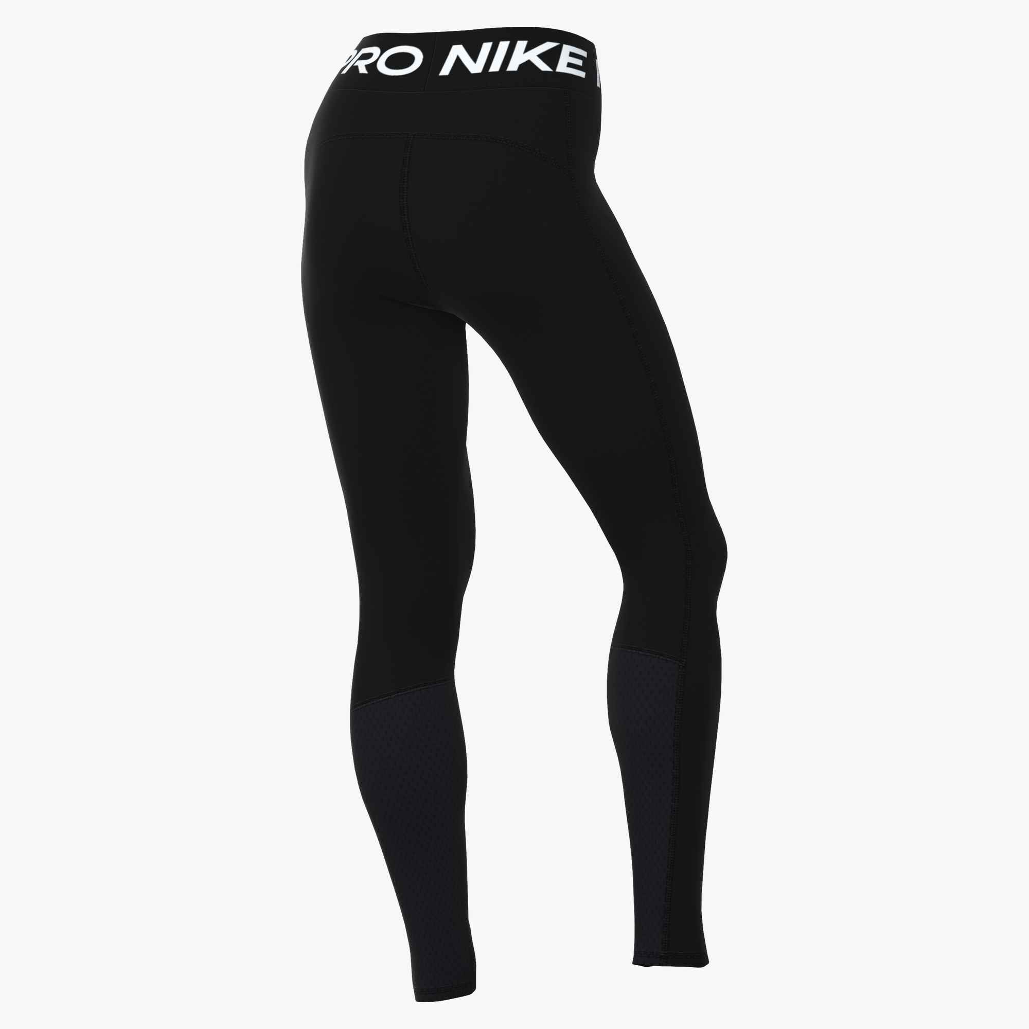 NIKE W NP SCULPT DF HR TIGHT BLACK/WHITE – Bild 5