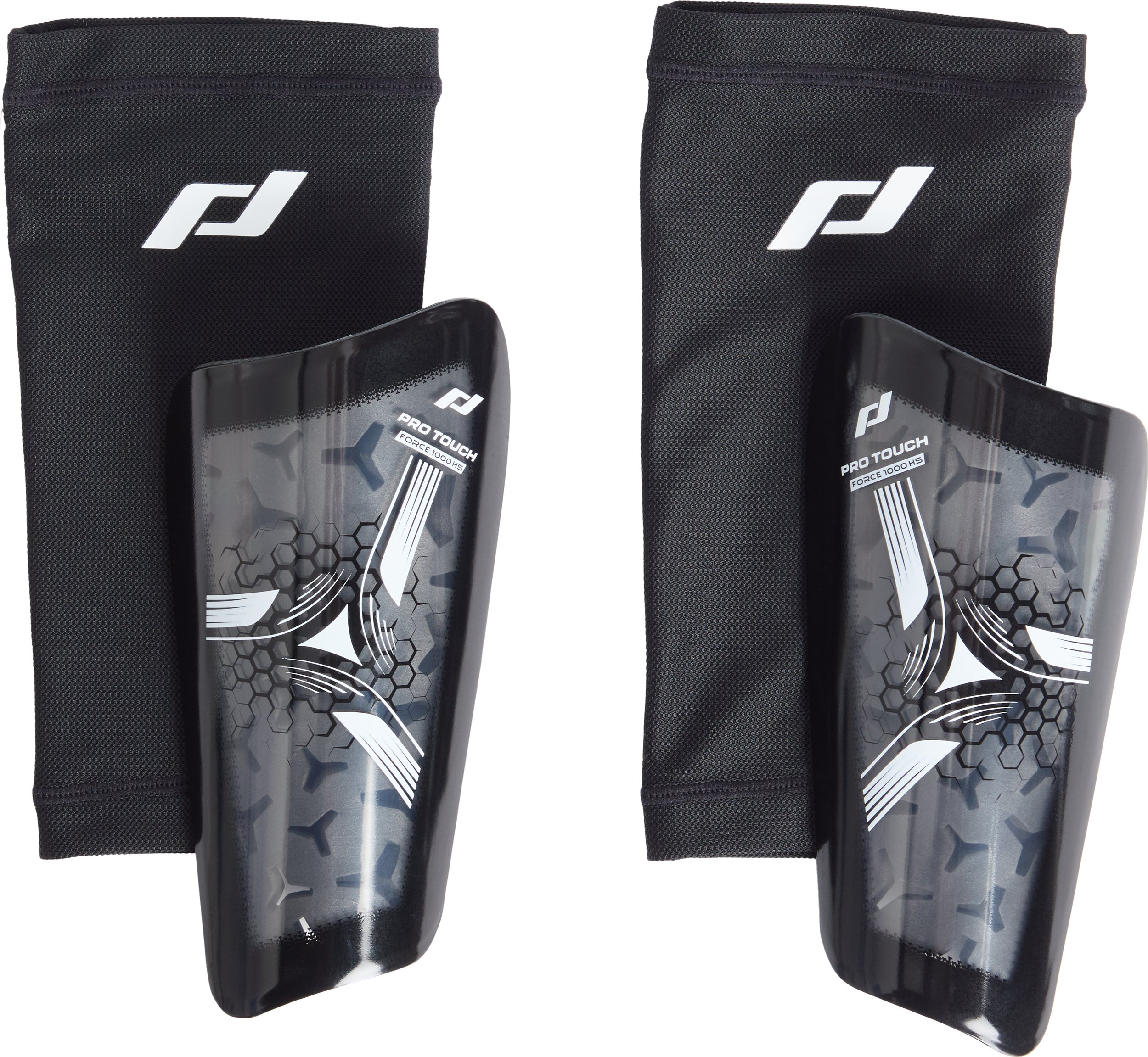 PRO TOUCH Schienb-Schütz. Force 1000 HS LITE 906 BLACK/WHITE