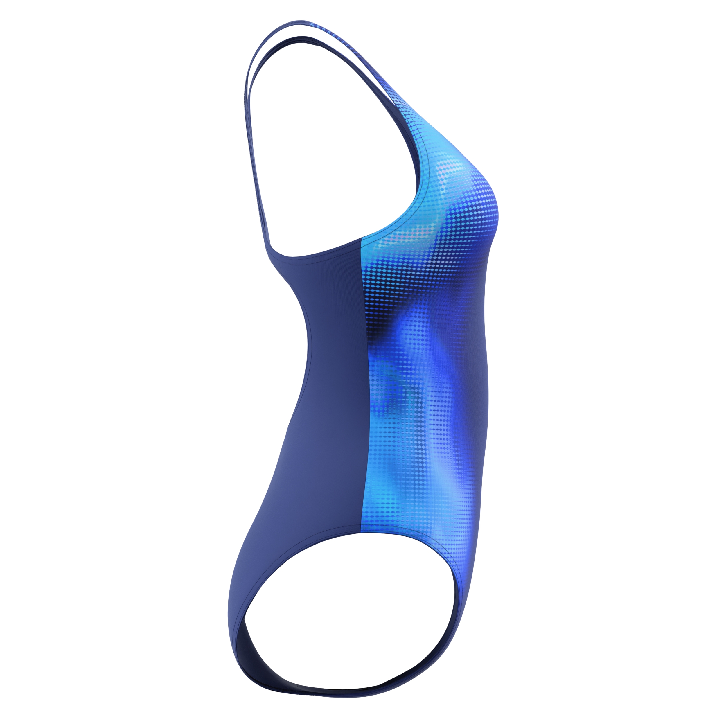 SPEEDO ENG PRINT MEDALIST 1PC NVY/BLU – Bild 3