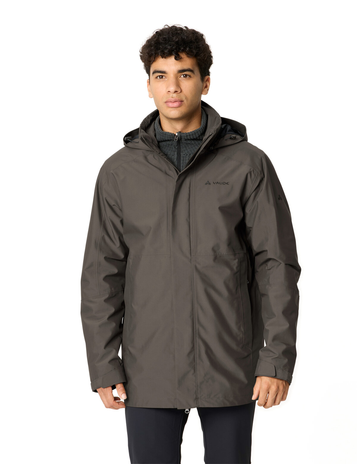 VAUDE Me Idris 3in1 Parka IV DEER BROWN – Bild 6