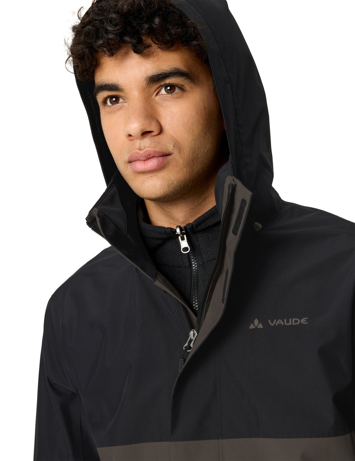 VAUDE Me Rosemoor 3in1 Jacket DEER BROWN – Bild 5