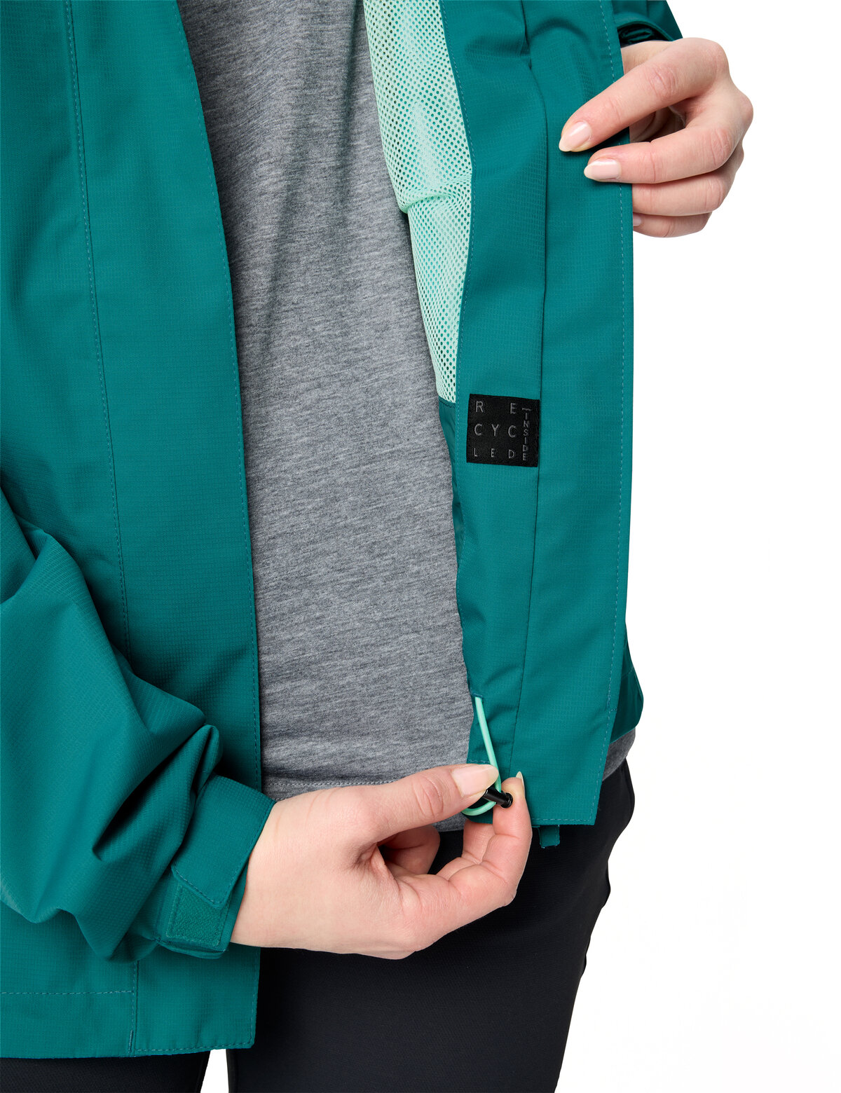 VAUDE Wo Escape Light Jacket FJORD GREEN – Bild 4