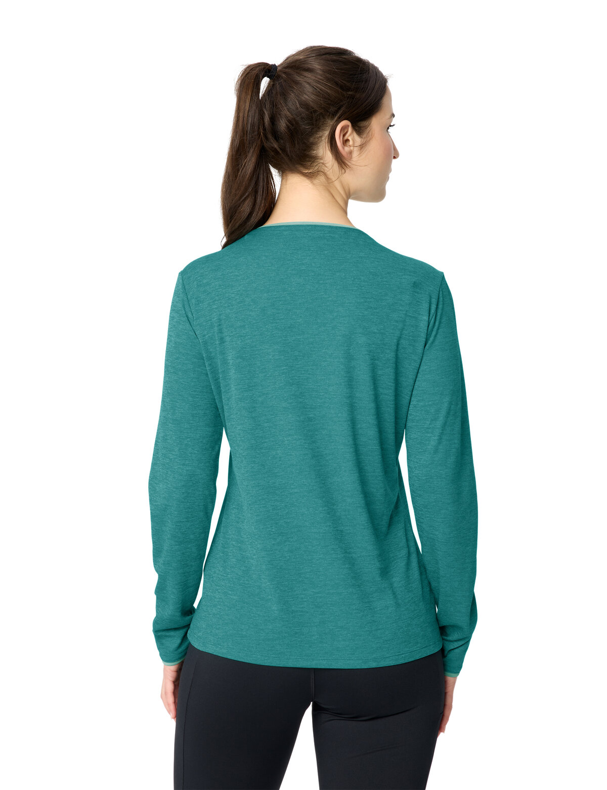 VAUDE Wo Essential LS T-Shirt FJORD GREEN – Bild 3