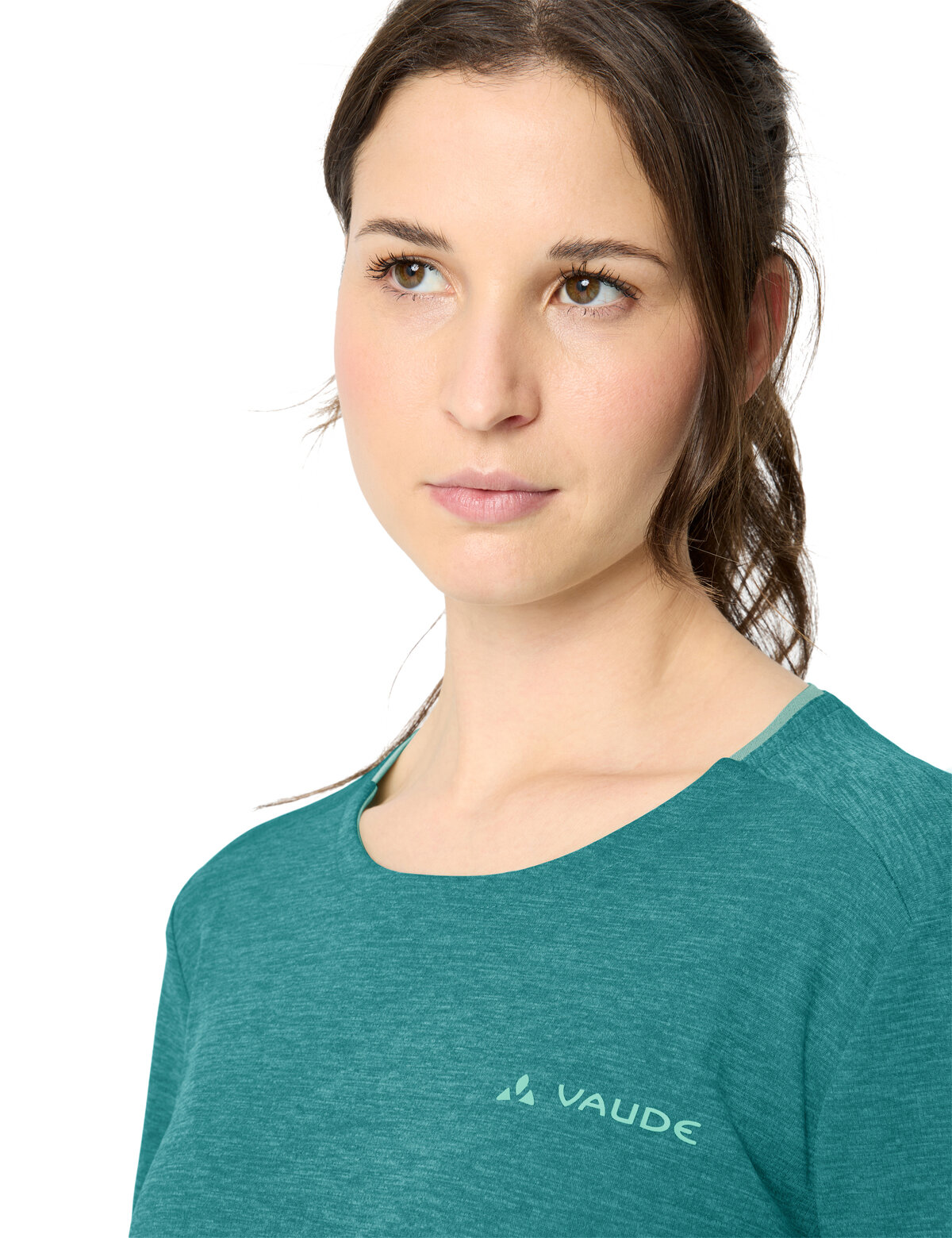 VAUDE Wo Essential LS T-Shirt FJORD GREEN – Bild 5