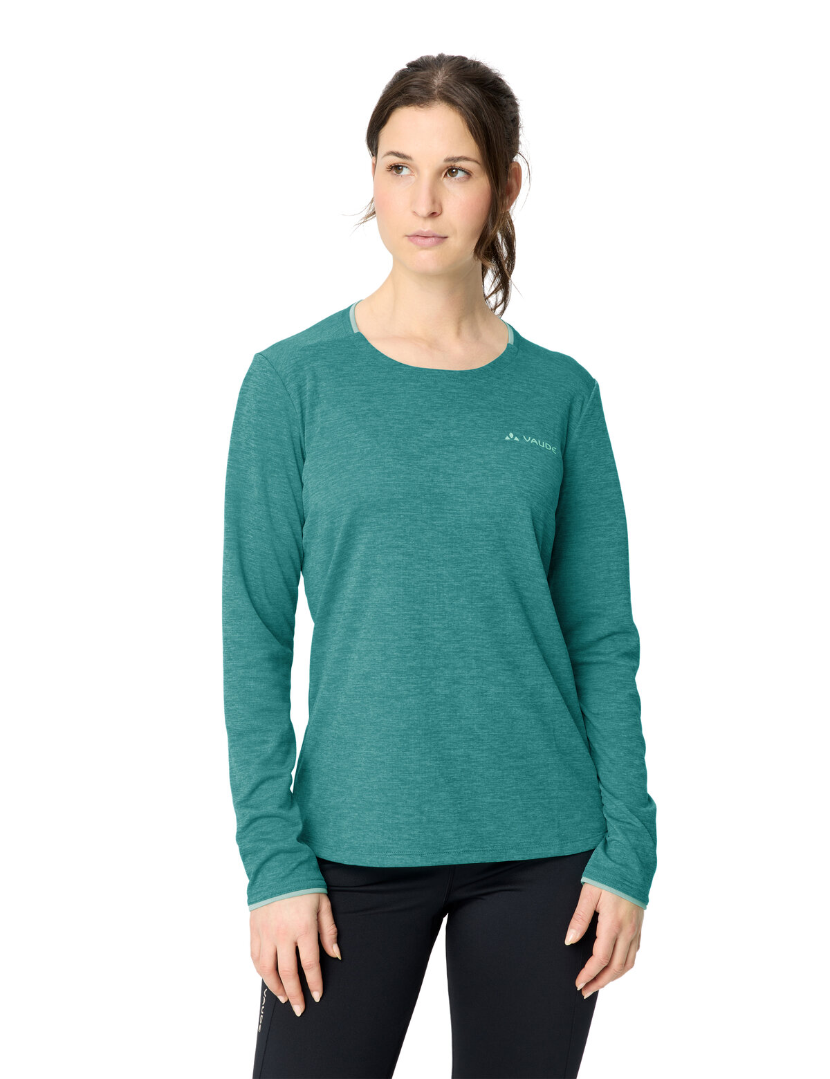 VAUDE Wo Essential LS T-Shirt FJORD GREEN – Bild 7
