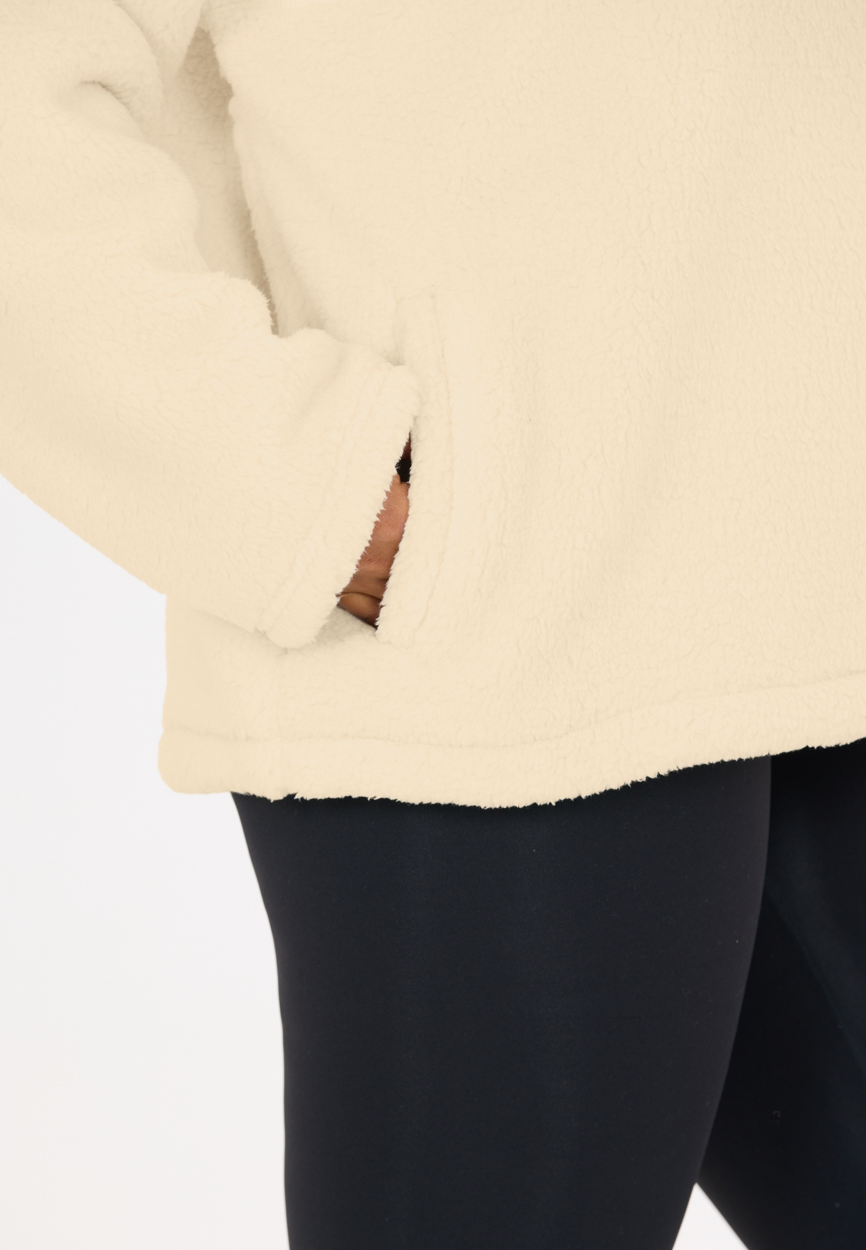 ATHLECIA Norika W Pile Fleece WHISPER WHITE – Bild 4
