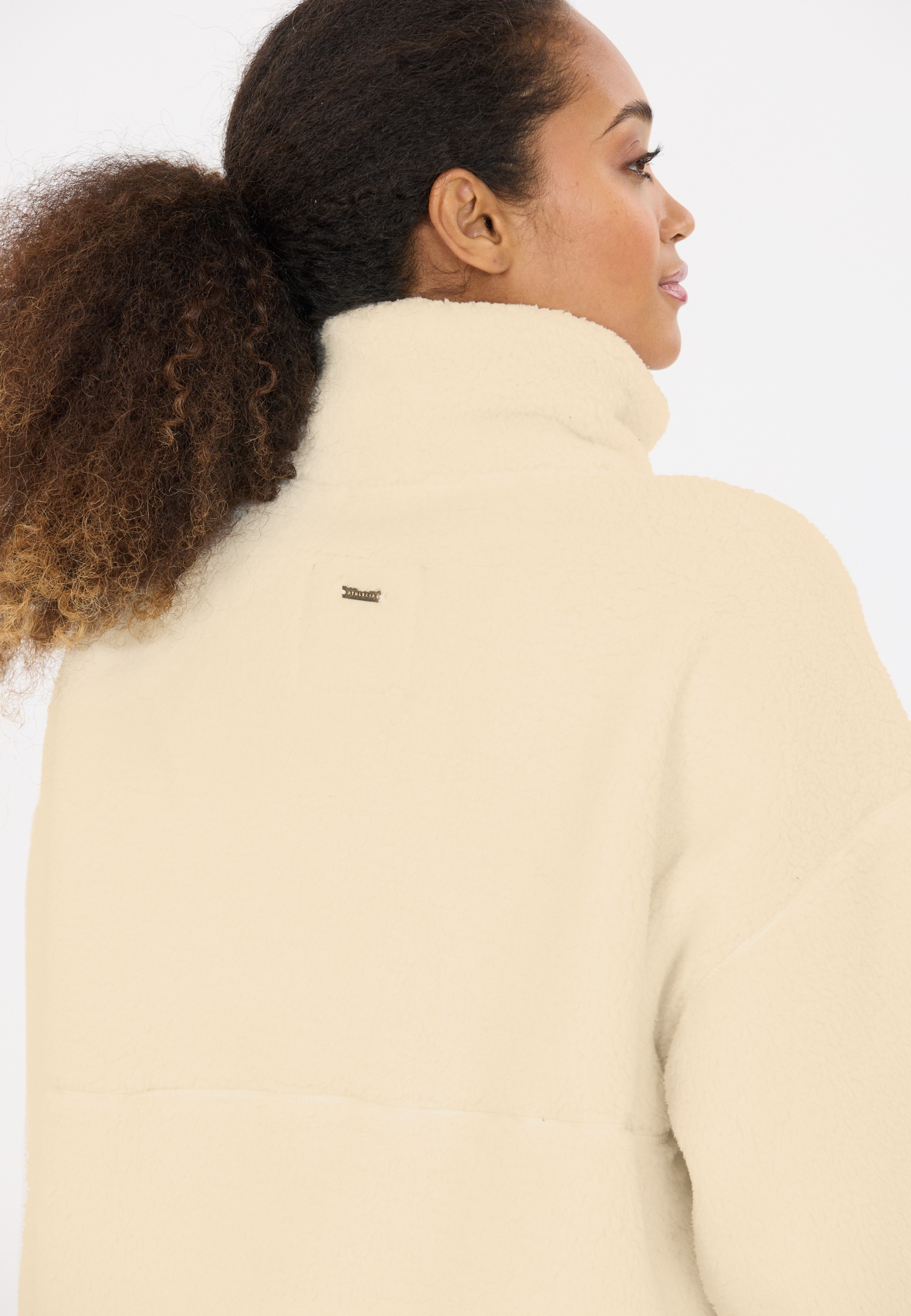 ATHLECIA Norika W Pile Fleece WHISPER WHITE – Bild 5