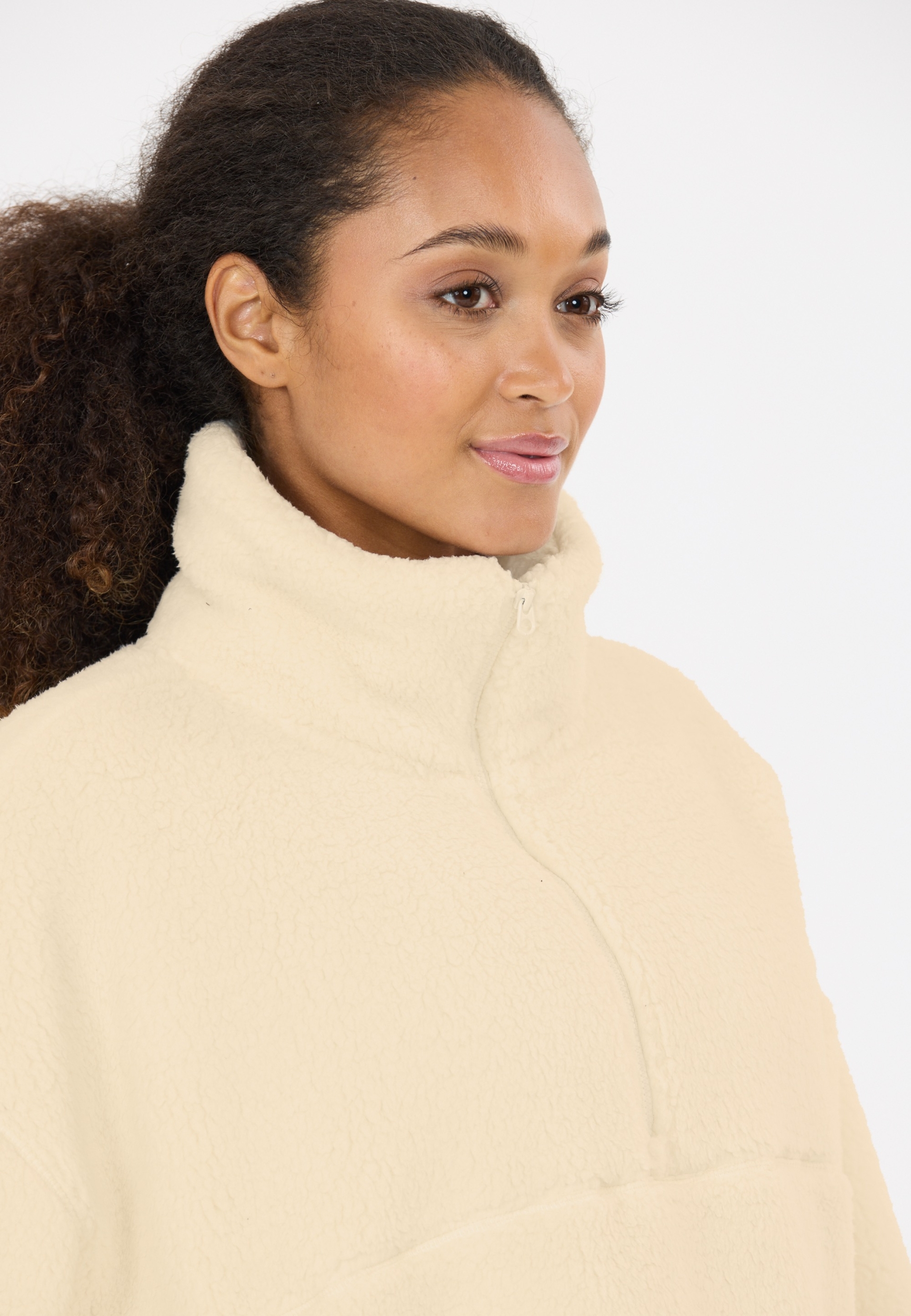 ATHLECIA Norika W Pile Fleece WHISPER WHITE – Bild 7