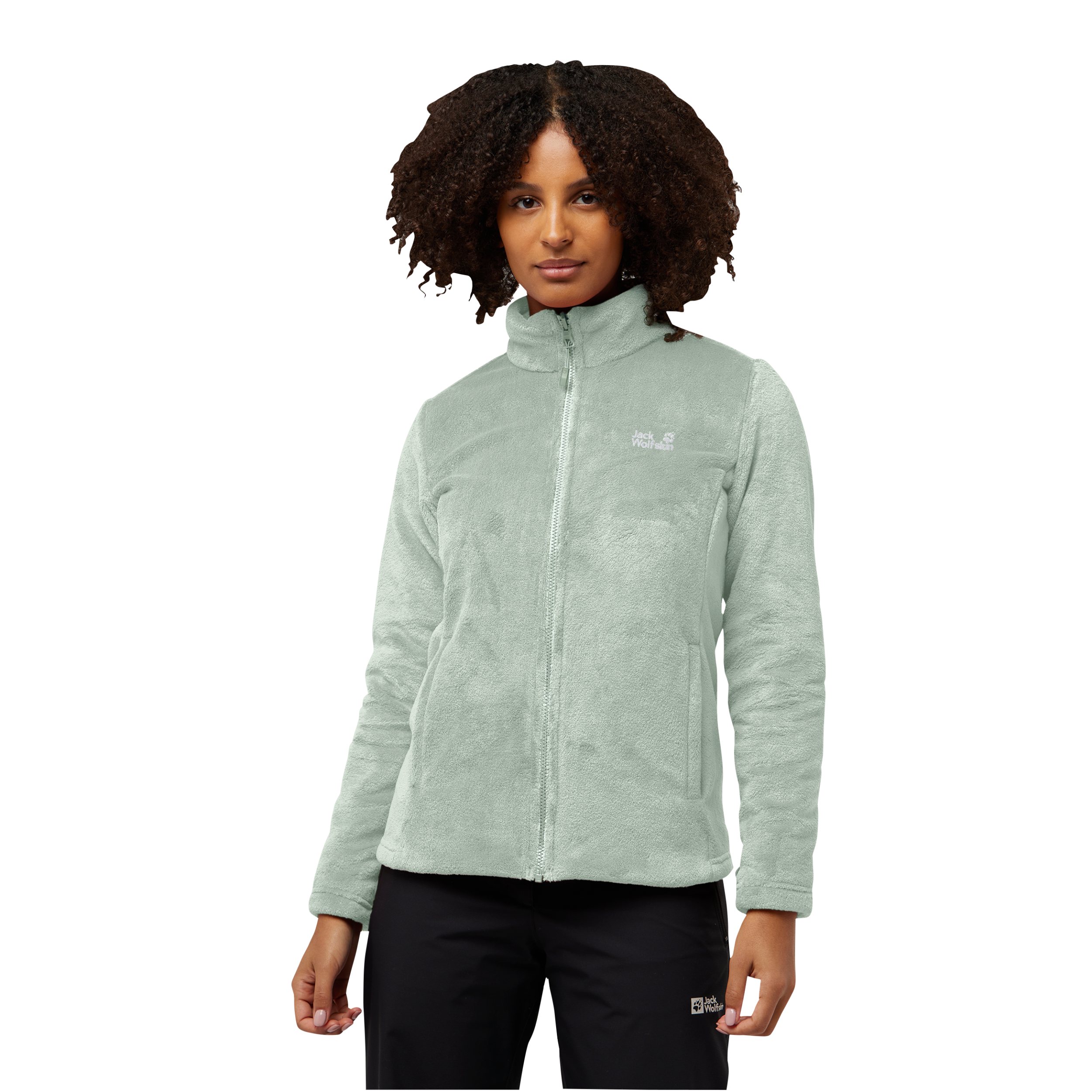 JACK WOLFSKIN ROTWAND 3IN1 JKT W SAGO PALM – Bild 5