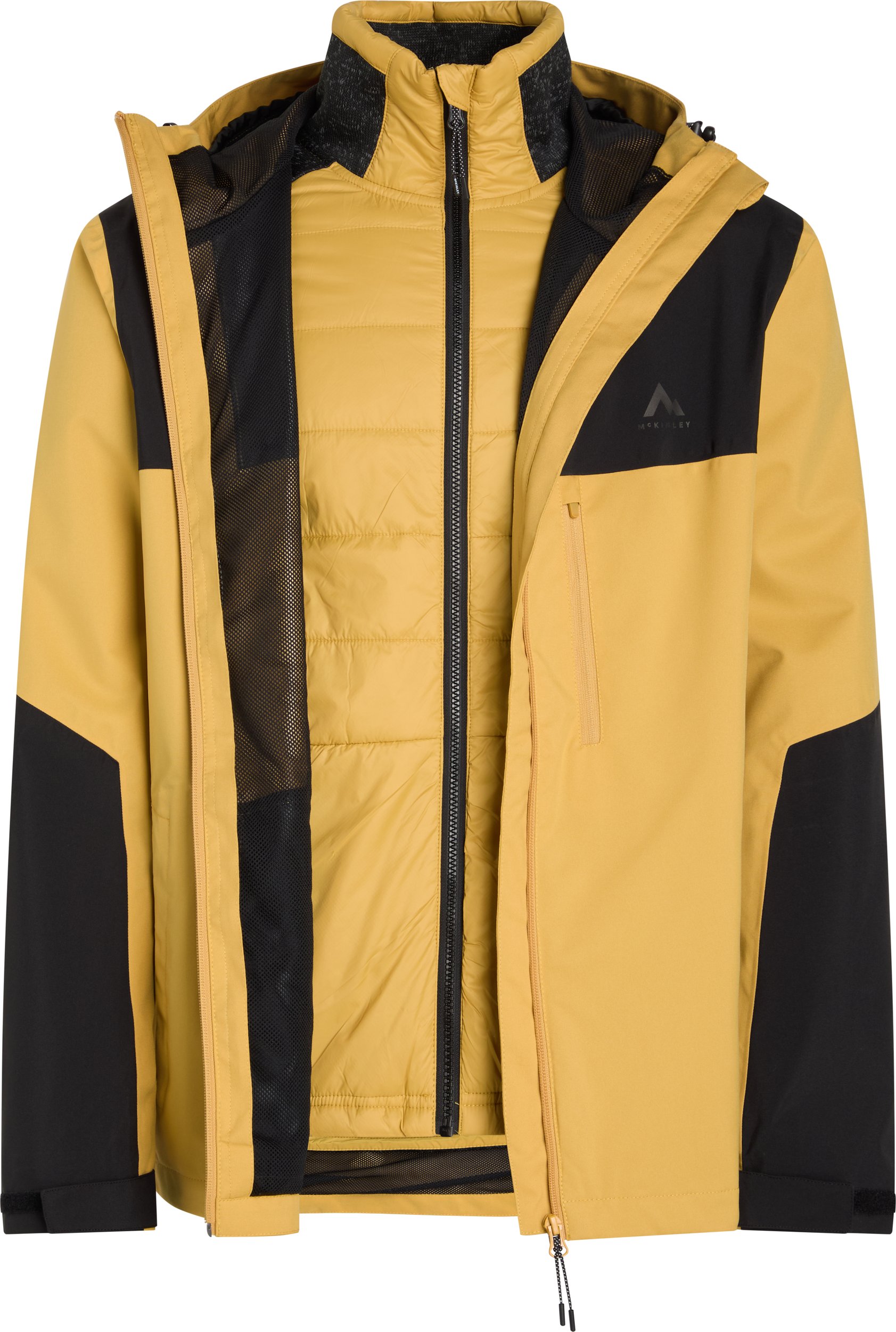 McKINLEY He.-Doppel-Jacke Arne 3:1 M BROWN LIGHT/BLACK NI