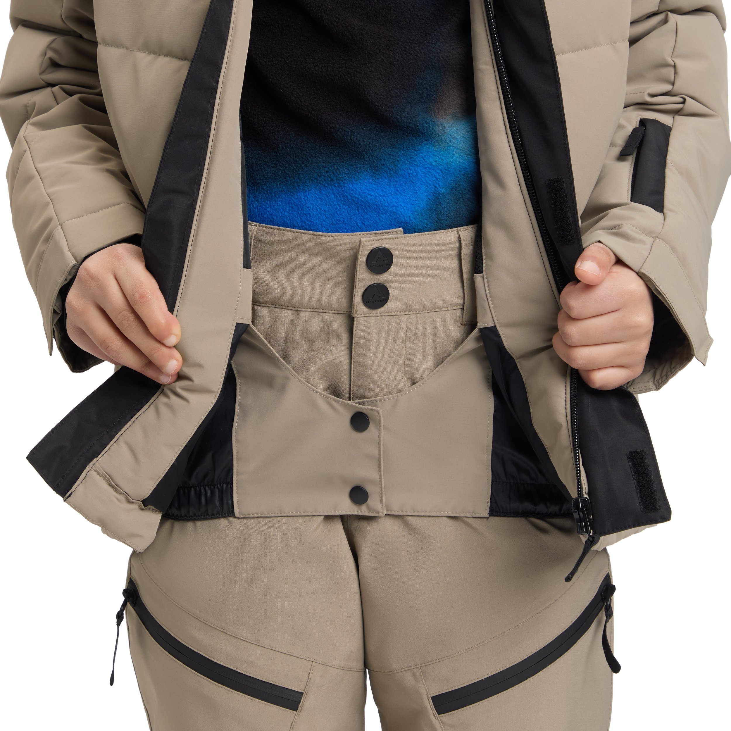 McKINLEY Ju.-Jacke Egone JKT B BROWN SMOKE – Bild 2