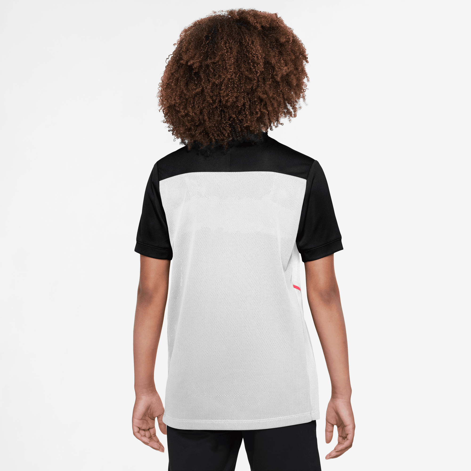 NIKE K NK DF ACD25 TOP SS -PD WHITE/BLACK/BRIGHT CRIMSON – Bild 2