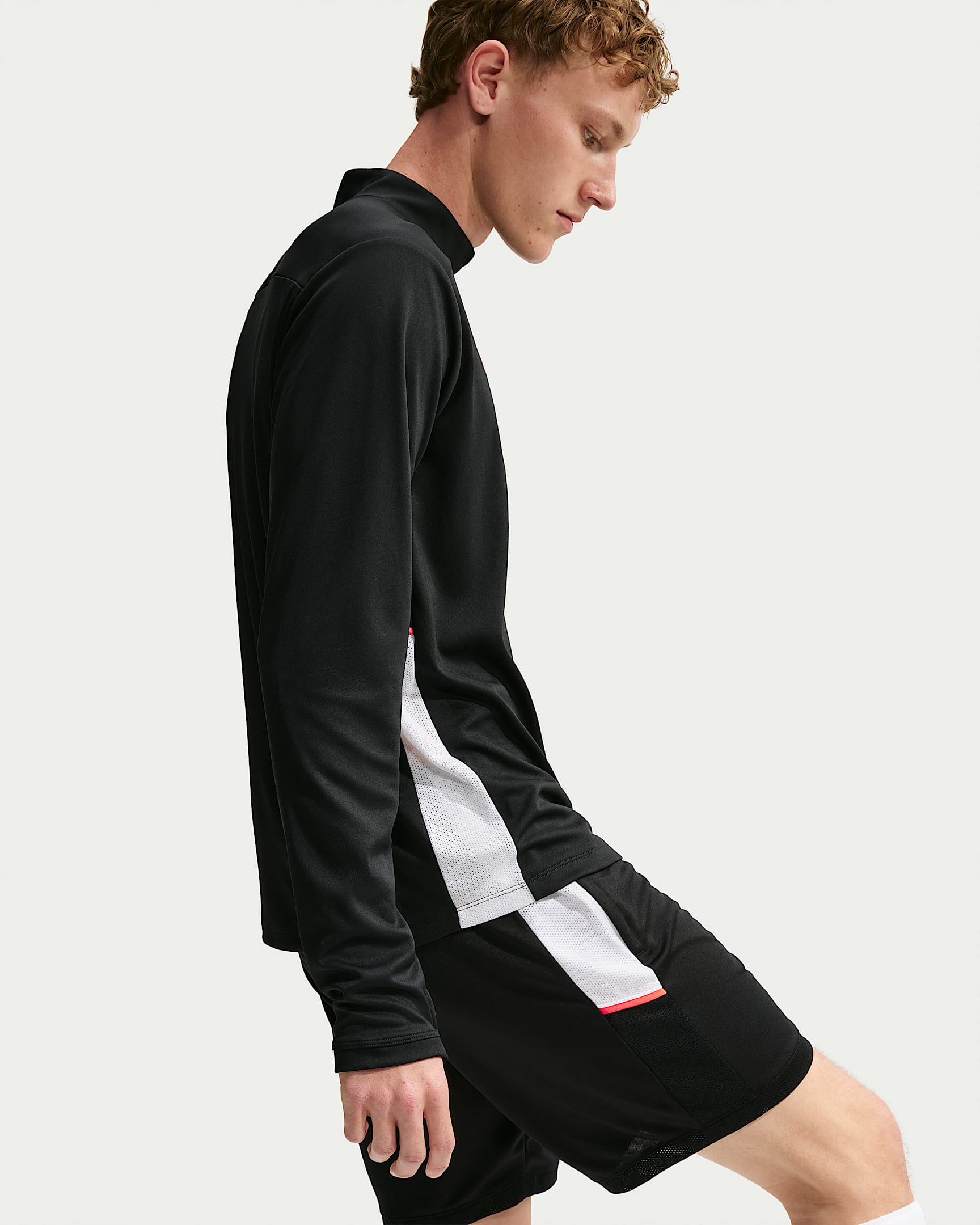NIKE M NK DF ACD25 DRIL TOP BR BLACK/WHITE/BRIGHT CRIMSON – Bild 2