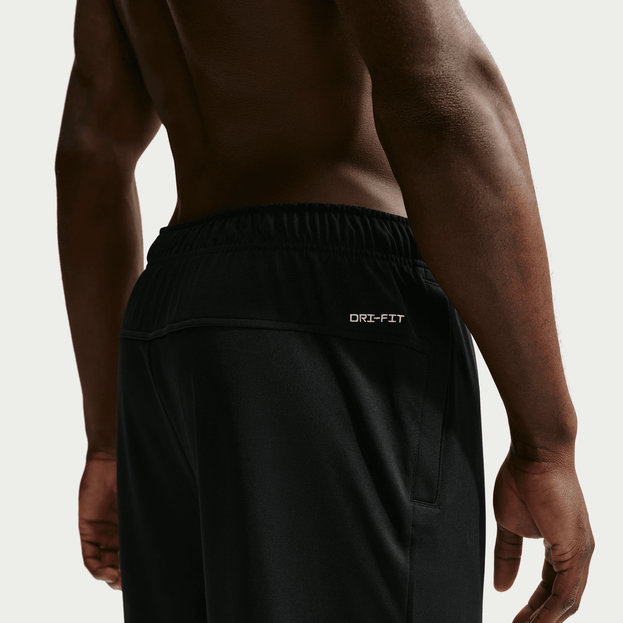 NIKE M NK DF FLEX PANT K BLACK/WHITE – Bild 4
