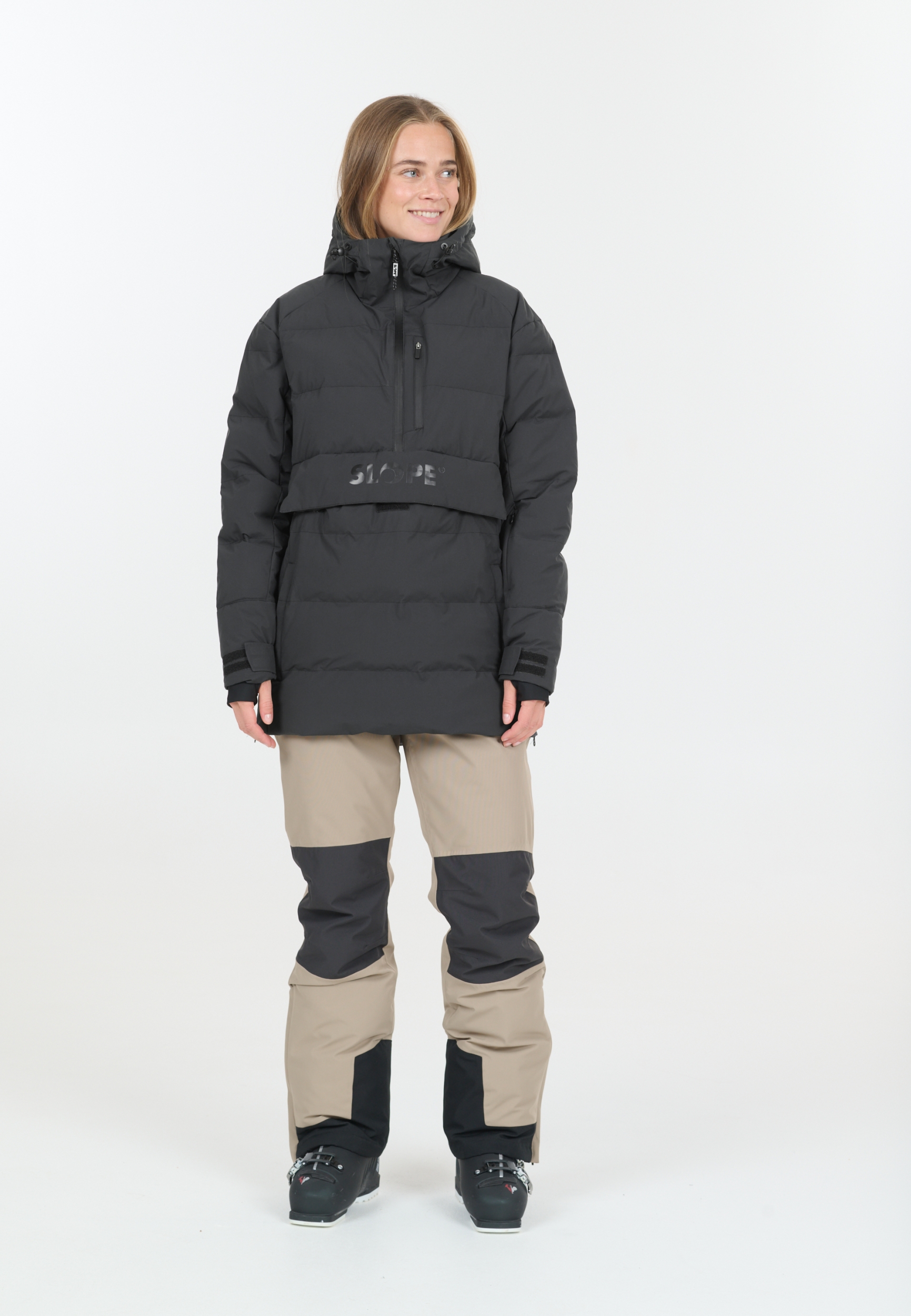 SLOPE Thumper W Insulated Anorak W-PRO 10000 BLACK – Bild 3
