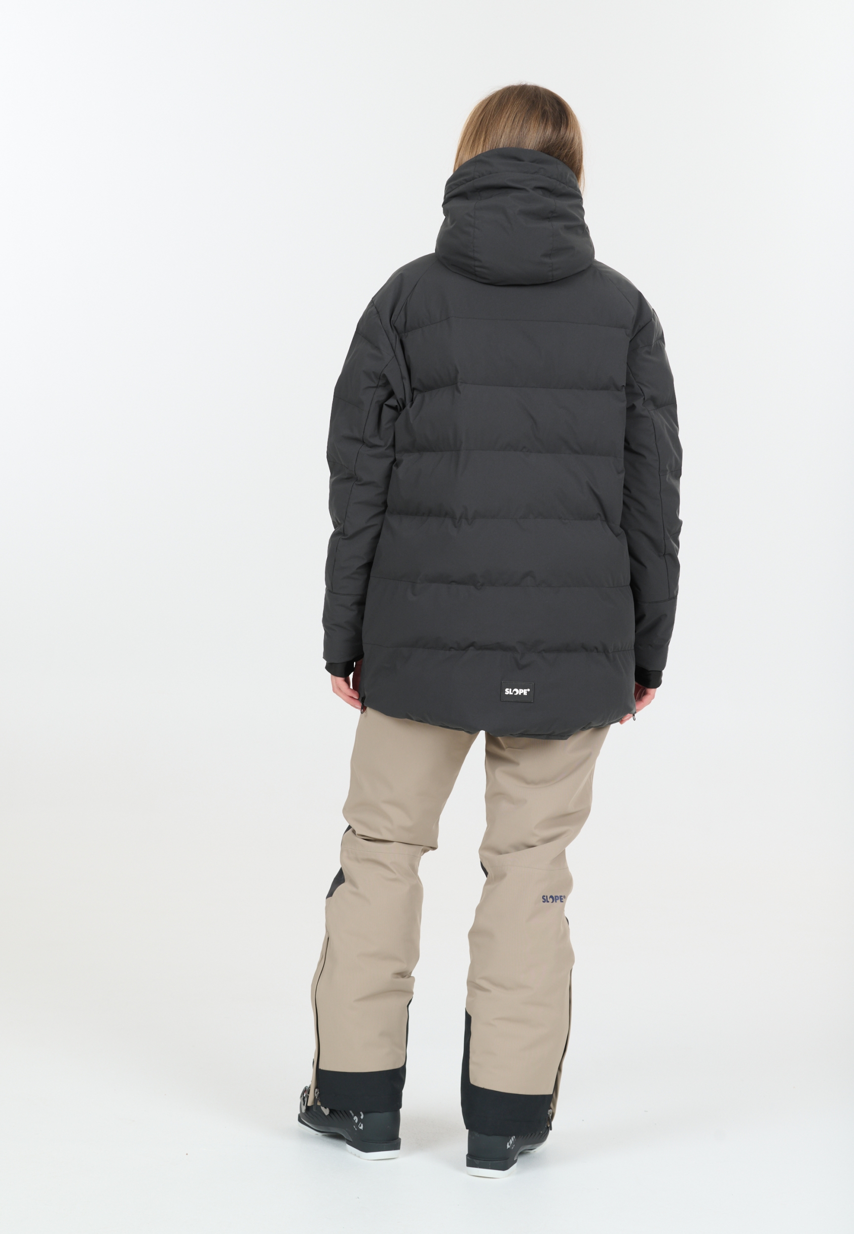 SLOPE Thumper W Insulated Anorak W-PRO 10000 BLACK – Bild 4