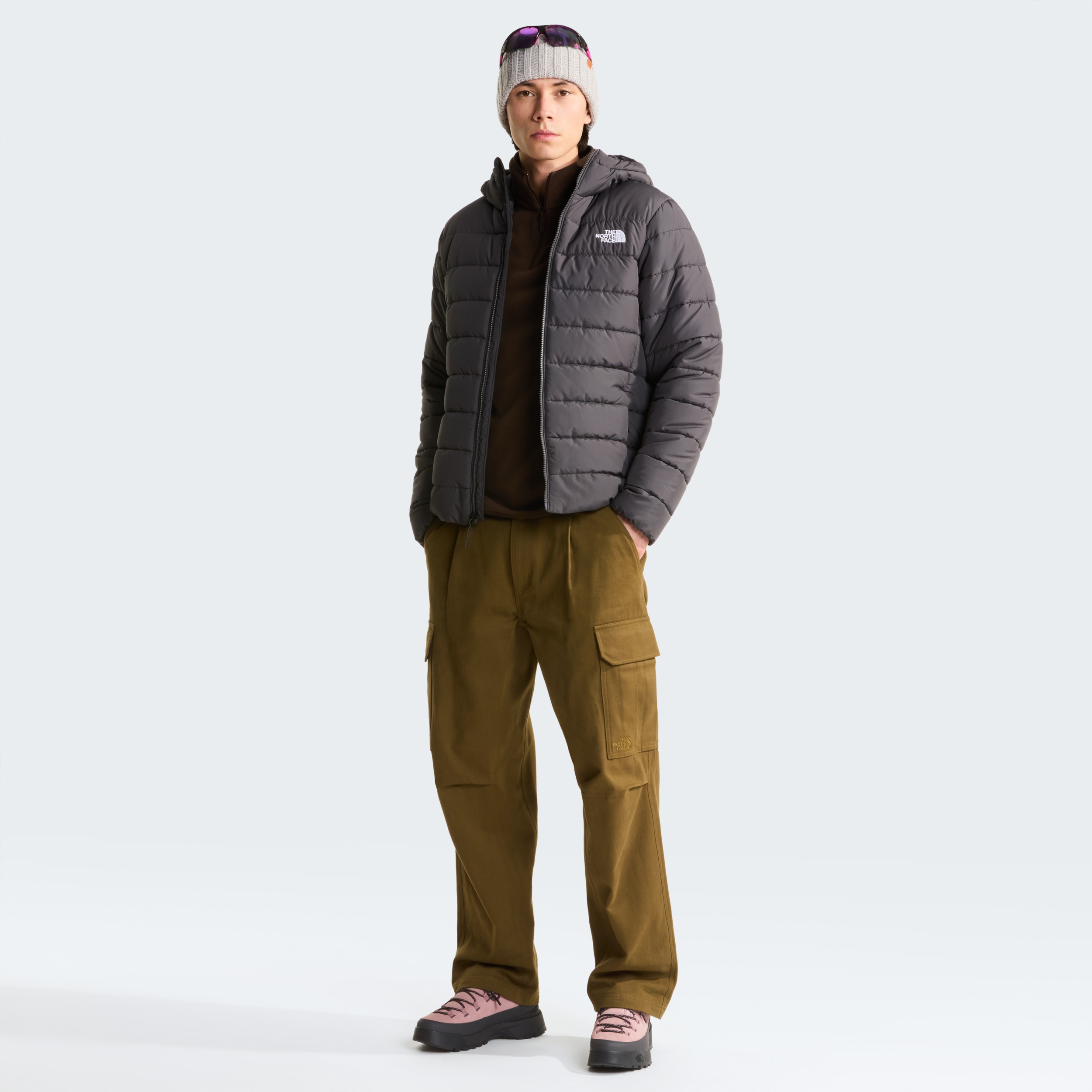 THE NORTH FACE M ACONCAGUA HOODED JACKET ANTHRACITE GREY – Bild 4