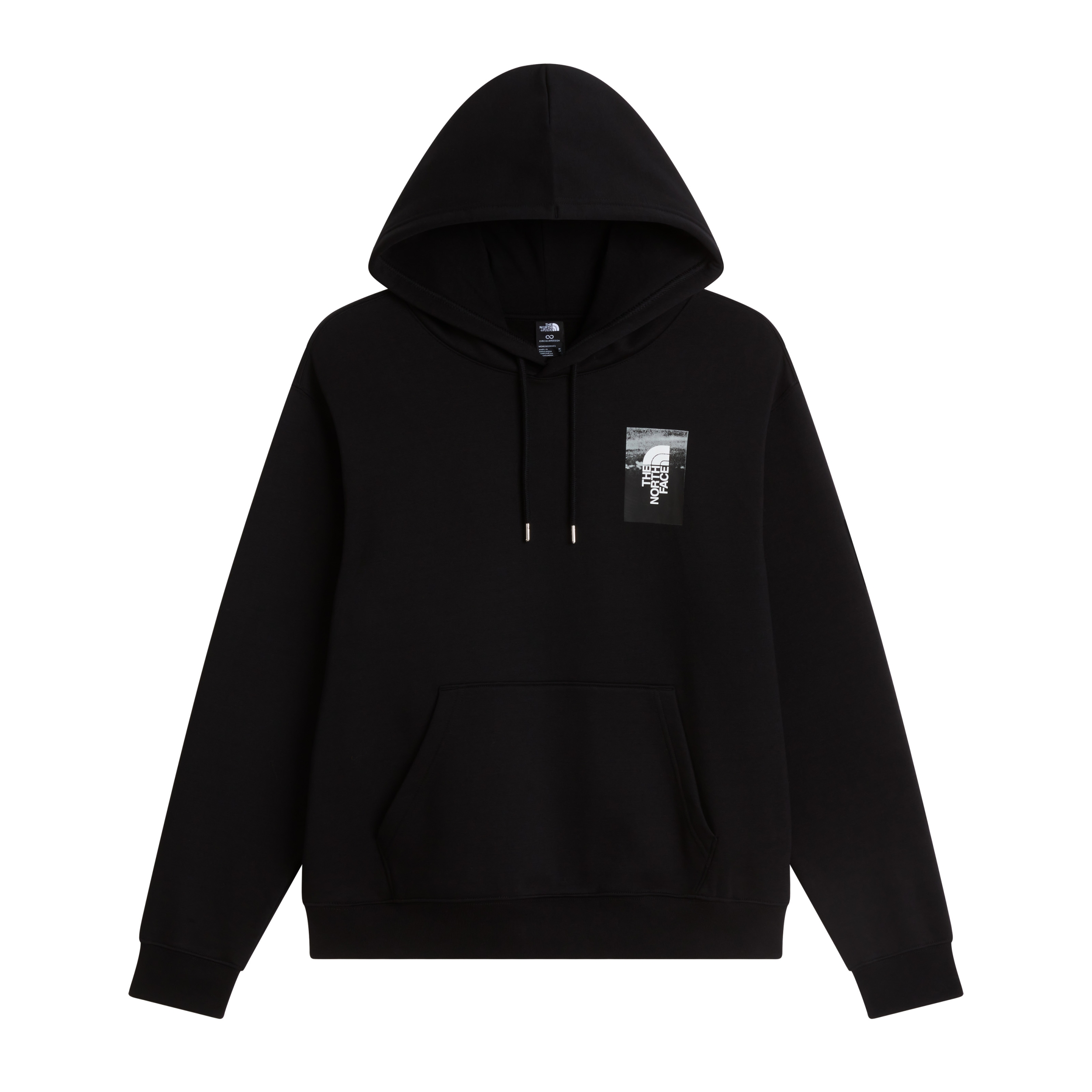 THE NORTH FACE M APEX '75 COLLAGE RELAXED HOODIE TNF BLACK