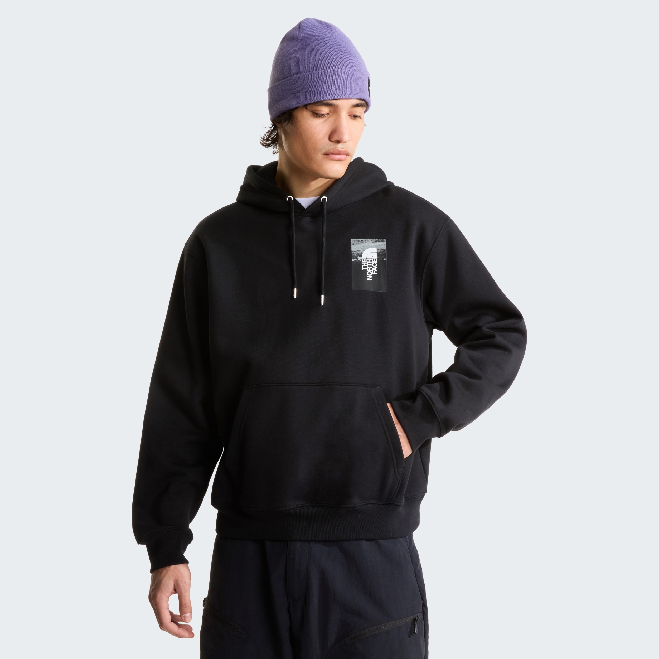 THE NORTH FACE M APEX '75 COLLAGE RELAXED HOODIE TNF BLACK – Bild 4