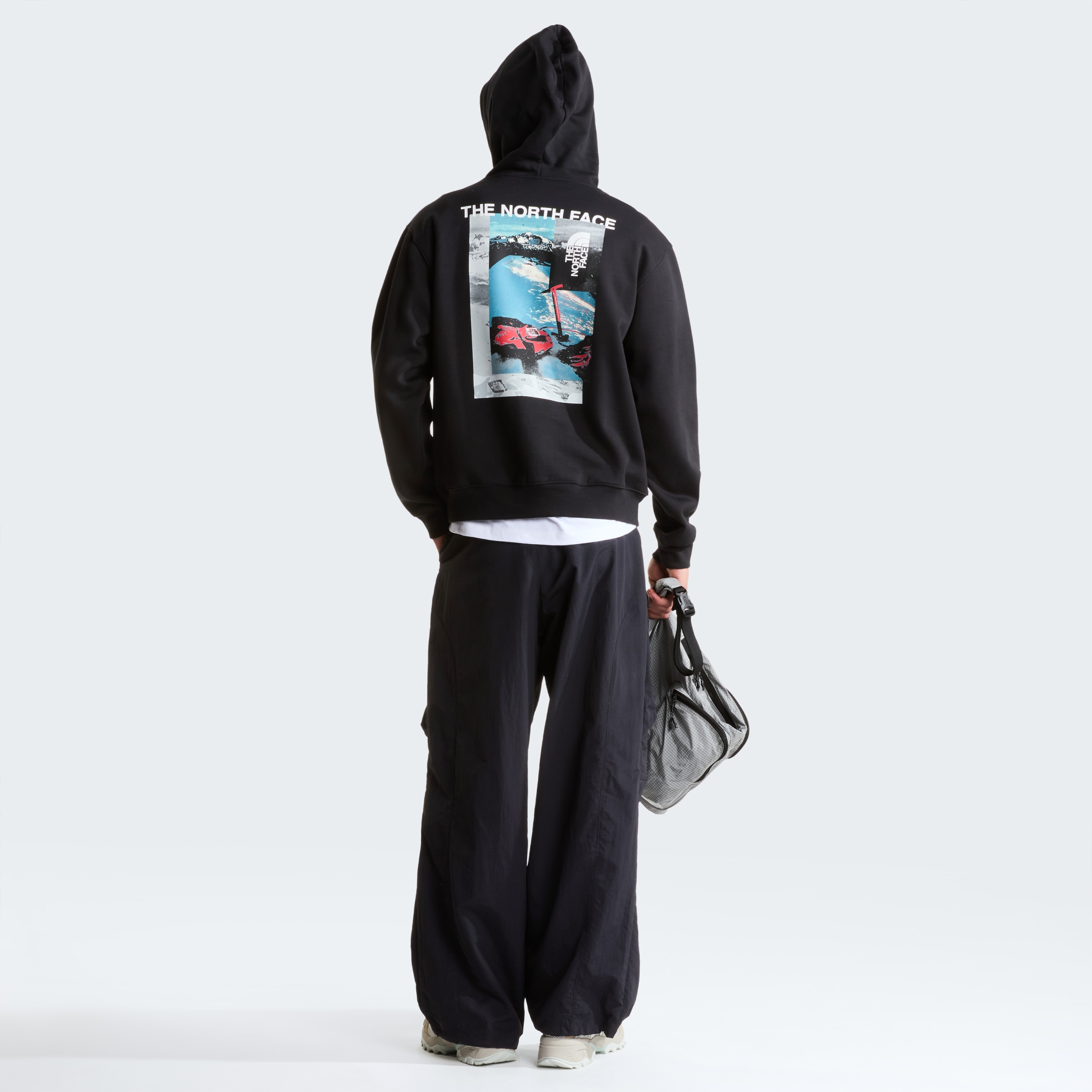 THE NORTH FACE M APEX '75 COLLAGE RELAXED HOODIE TNF BLACK – Bild 5
