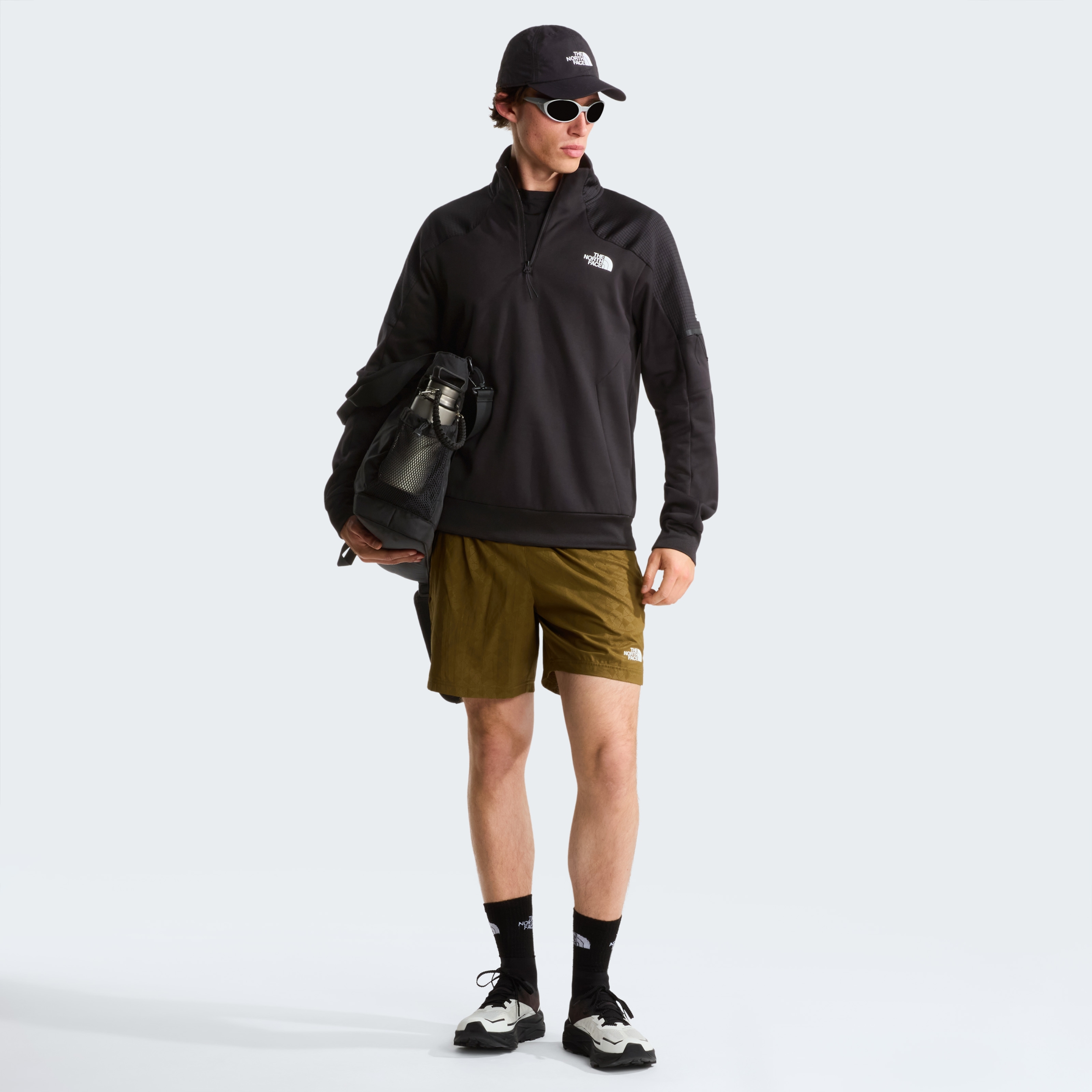 THE NORTH FACE M MOUNTAIN ATHLETICS 1/4 ZIP FLEECE 2.0 TNF BLACK – Bild 4