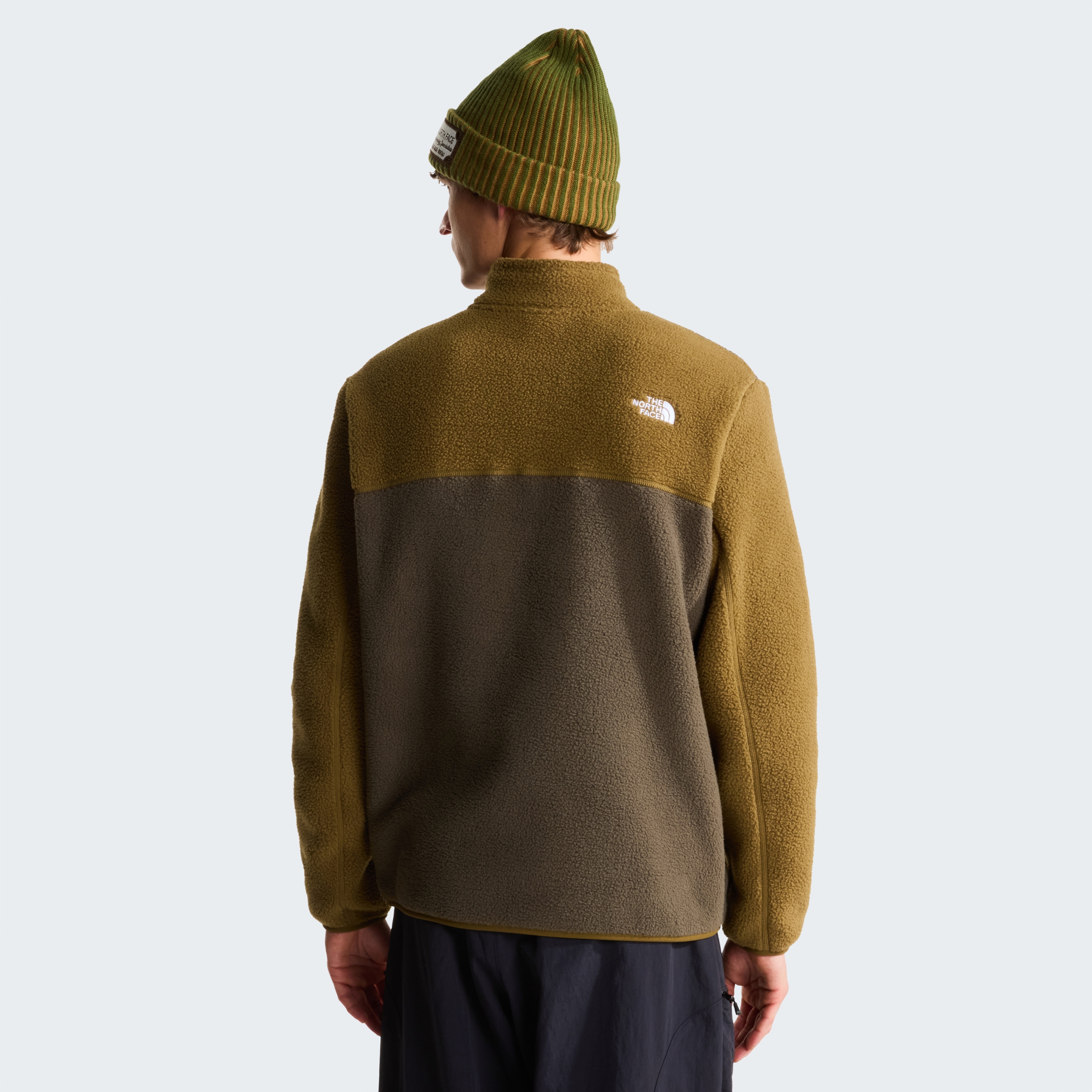 THE NORTH FACE M YUMIORI 1/4 ZIP NEW TAUPE GREEN/CARAWAY – Bild 5