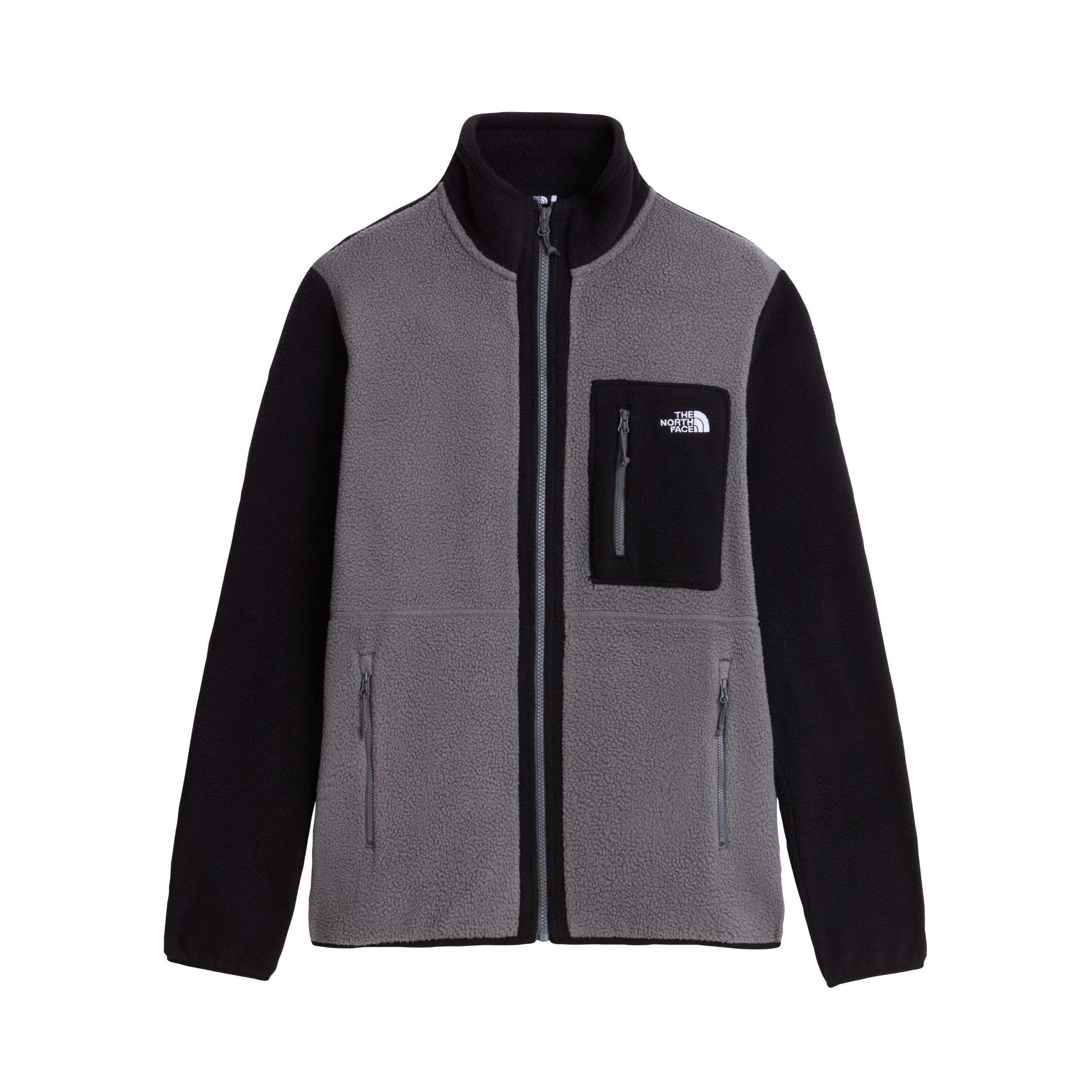 THE NORTH FACE M YUMIORI FULL ZIP SMOKED PEARL/TNF BLACK