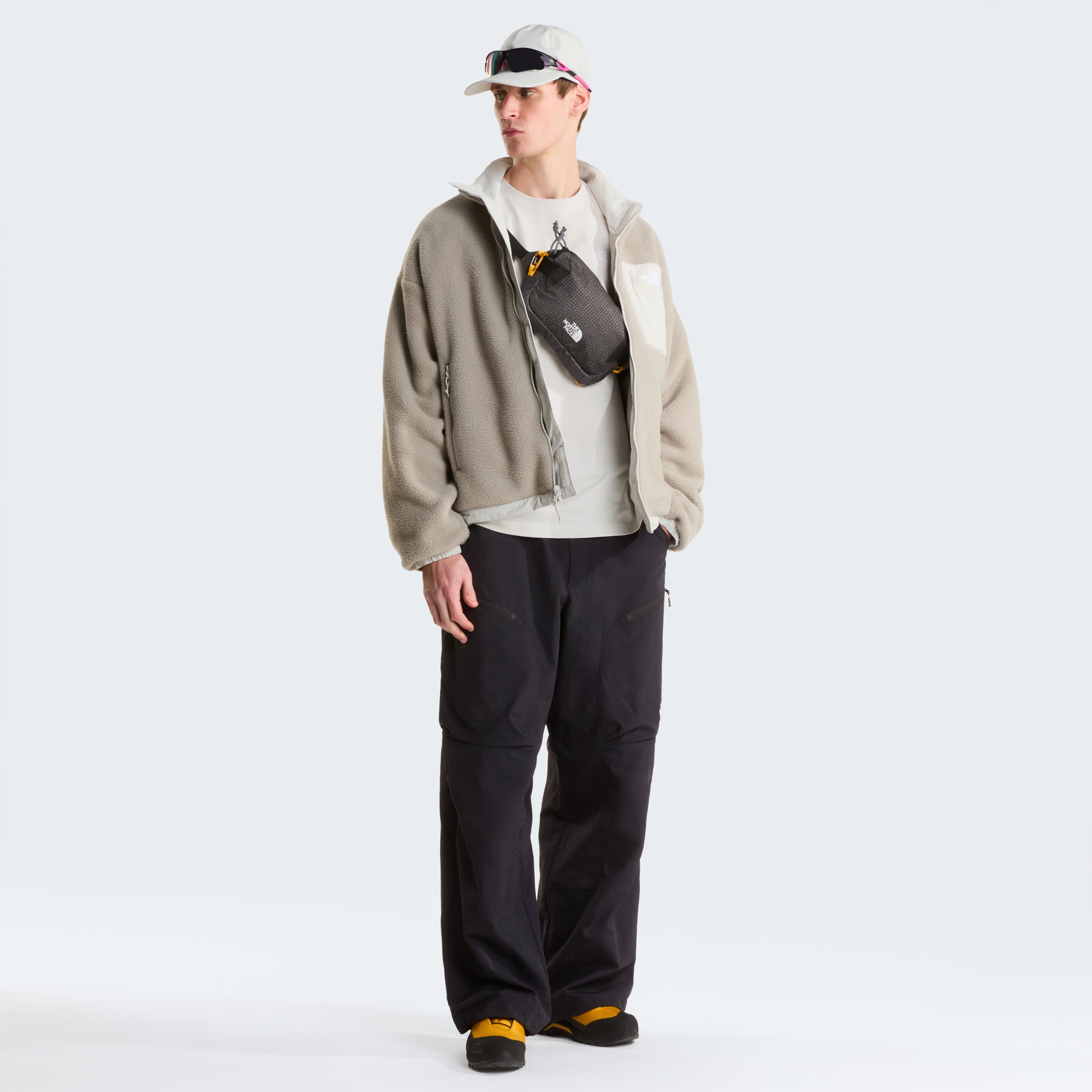 THE NORTH FACE M YUMIORI REVERSIBLE JACKET CUMULUS CLOUD/STONE SLA – Bild 5