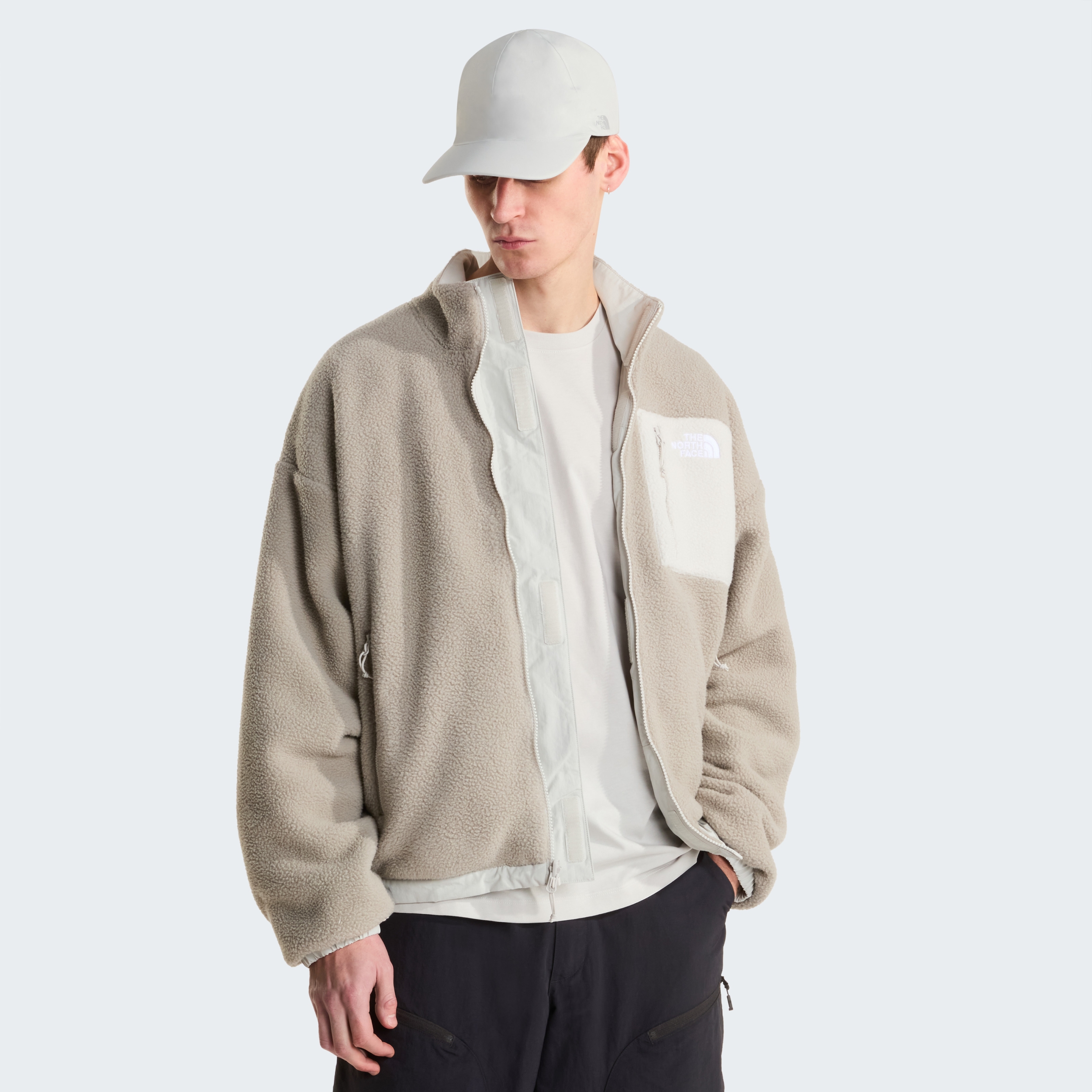 THE NORTH FACE M YUMIORI REVERSIBLE JACKET CUMULUS CLOUD/STONE SLA – Bild 7