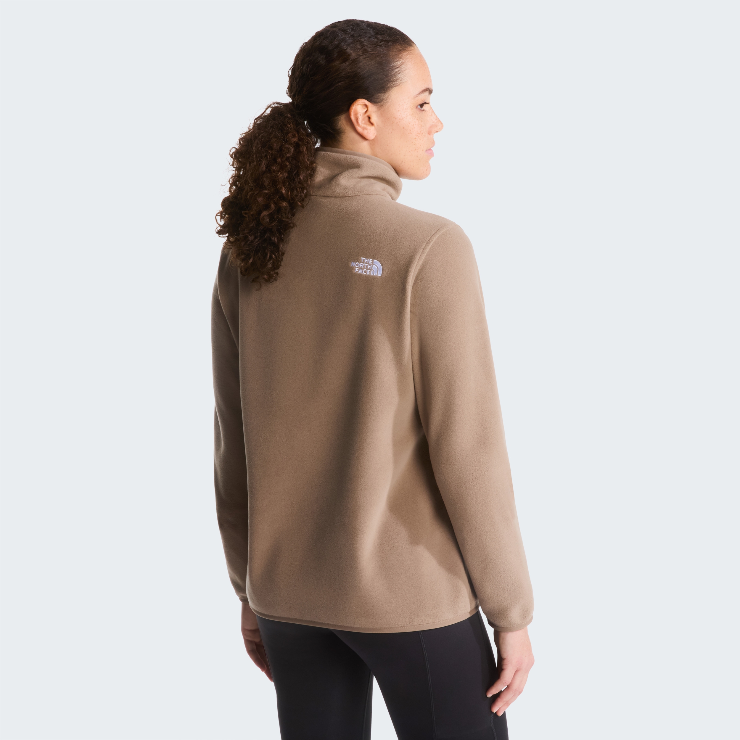 THE NORTH FACE W GLACIER FLEECE 1/4 ZIP JACKET GARNET – Bild 5
