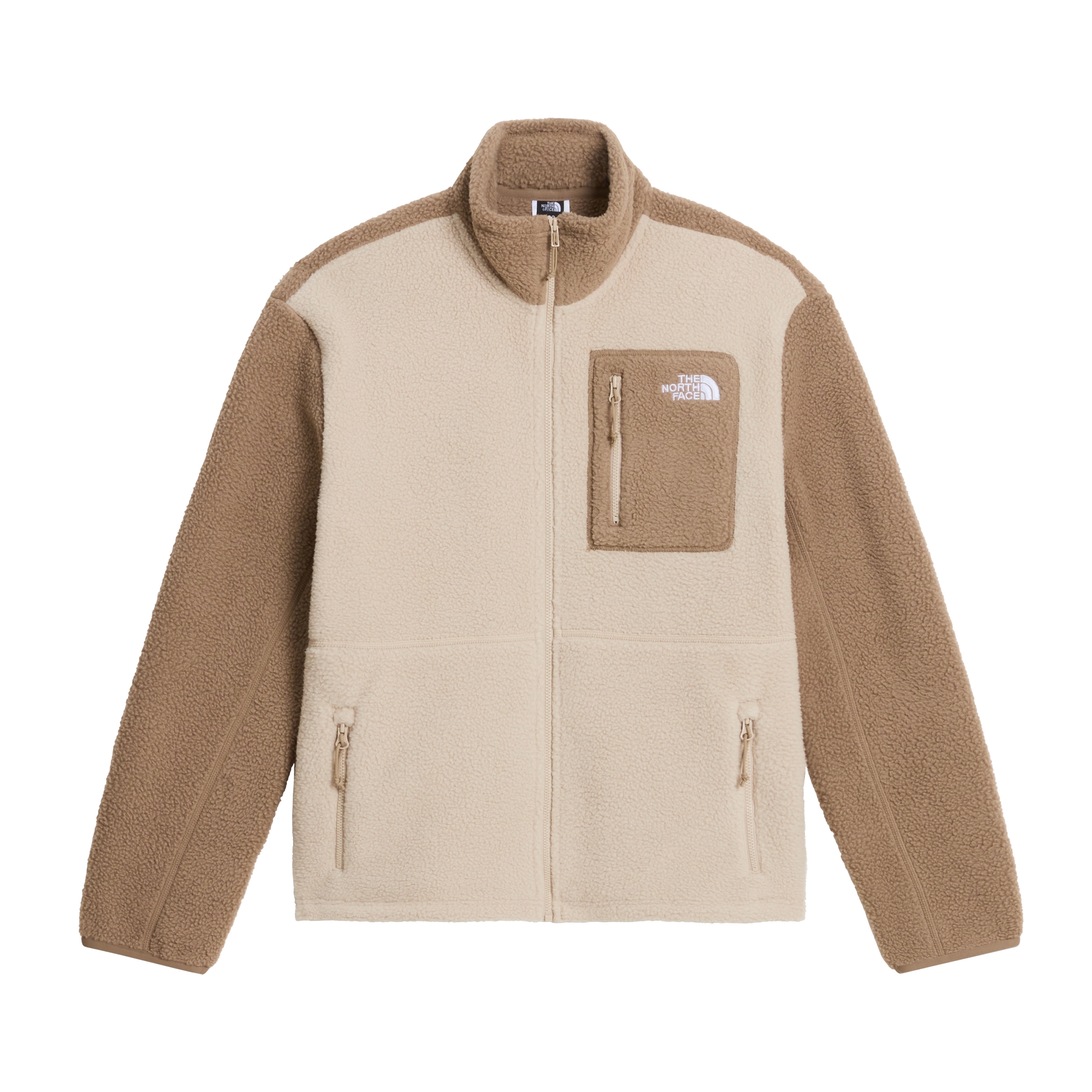 THE NORTH FACE W YUMIORI FULL ZIP TIMELESS TAUPE/GARNET