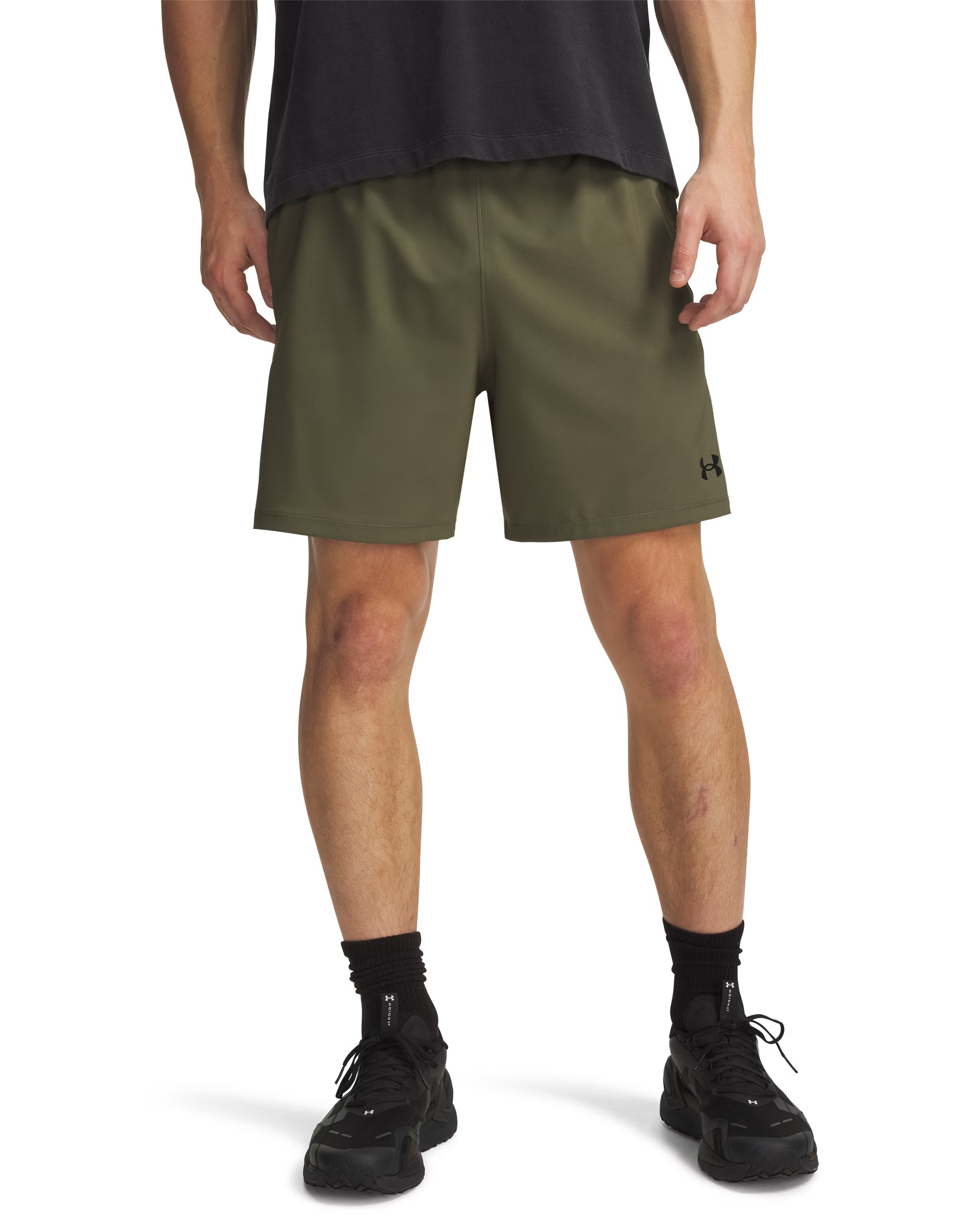 UNDER ARMOUR UA VANISH WOVEN SHORT DC MARINE OD GREEN