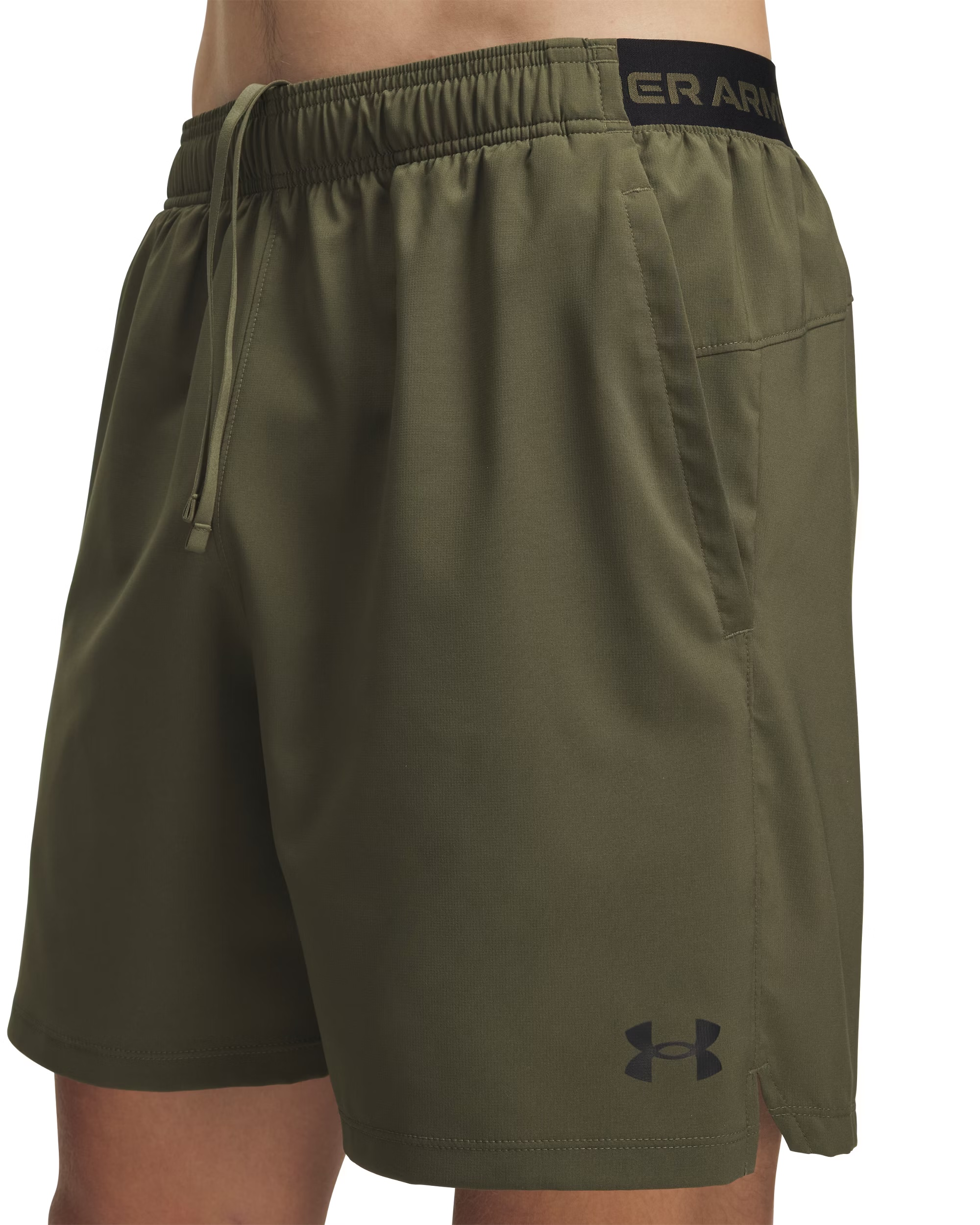 UNDER ARMOUR UA VANISH WOVEN SHORT DC MARINE OD GREEN – Bild 4