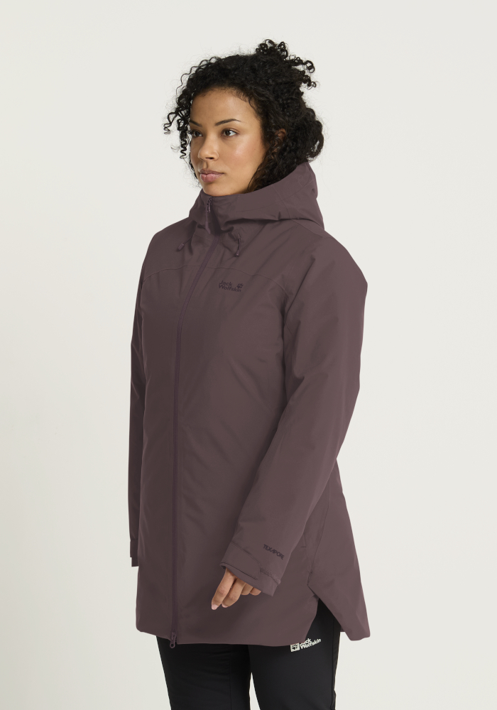 JACK WOLFSKIN HEIDELSTEIN 2 INS JKT W SHEER PLUM