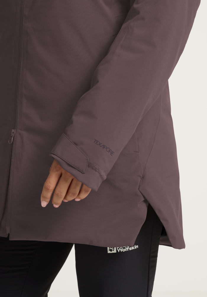 JACK WOLFSKIN HEIDELSTEIN 2 INS JKT W SHEER PLUM – Bild 6