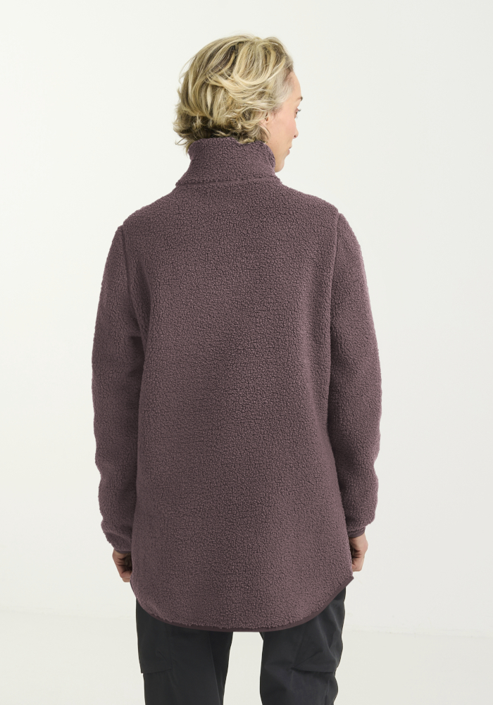 JACK WOLFSKIN HIGH CURL COAT W SHEER PLUM – Bild 2