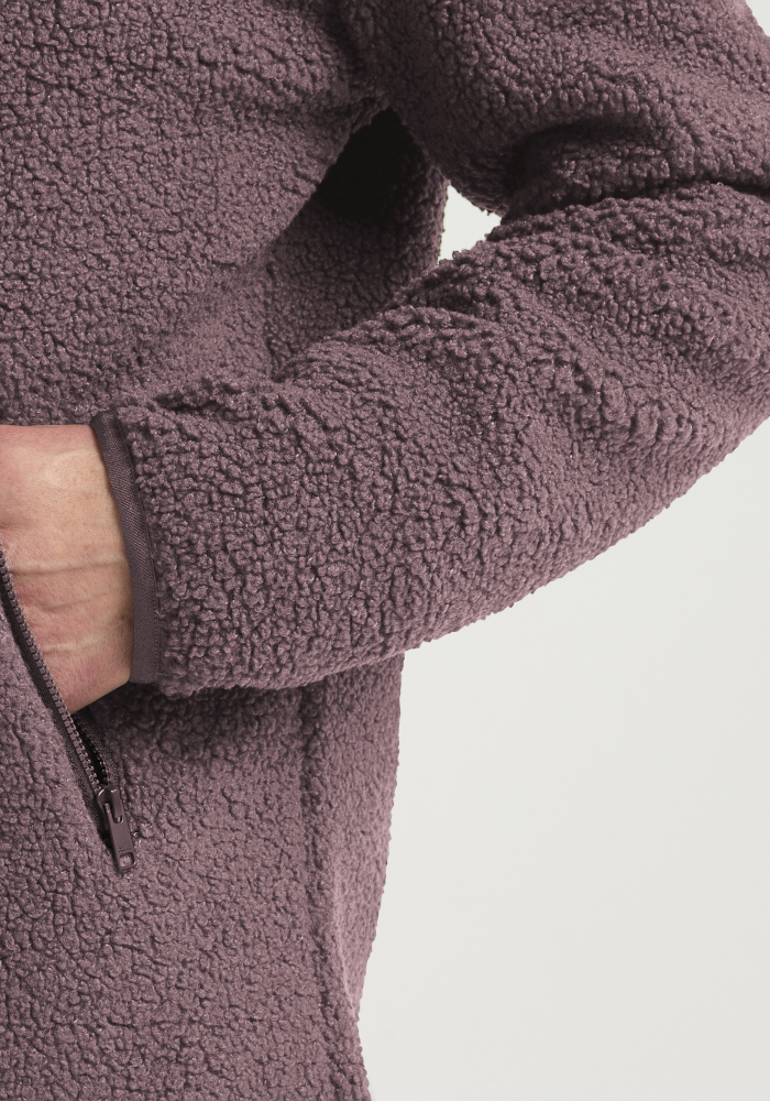 JACK WOLFSKIN HIGH CURL COAT W SHEER PLUM – Bild 4