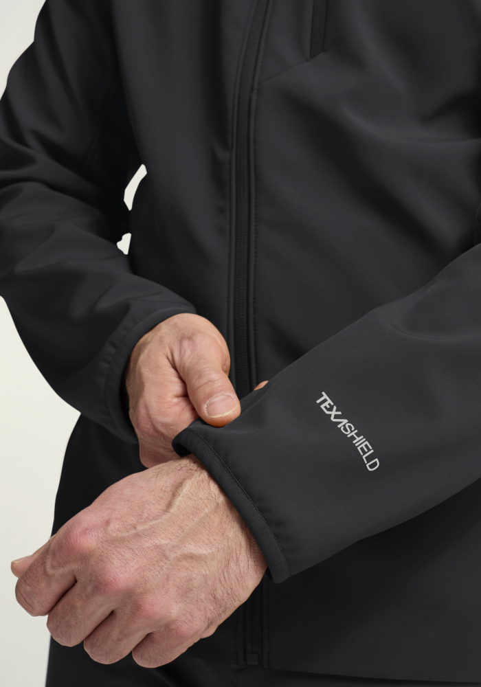 JACK WOLFSKIN WILD WINDS HOODED JKT M BLACK – Bild 5