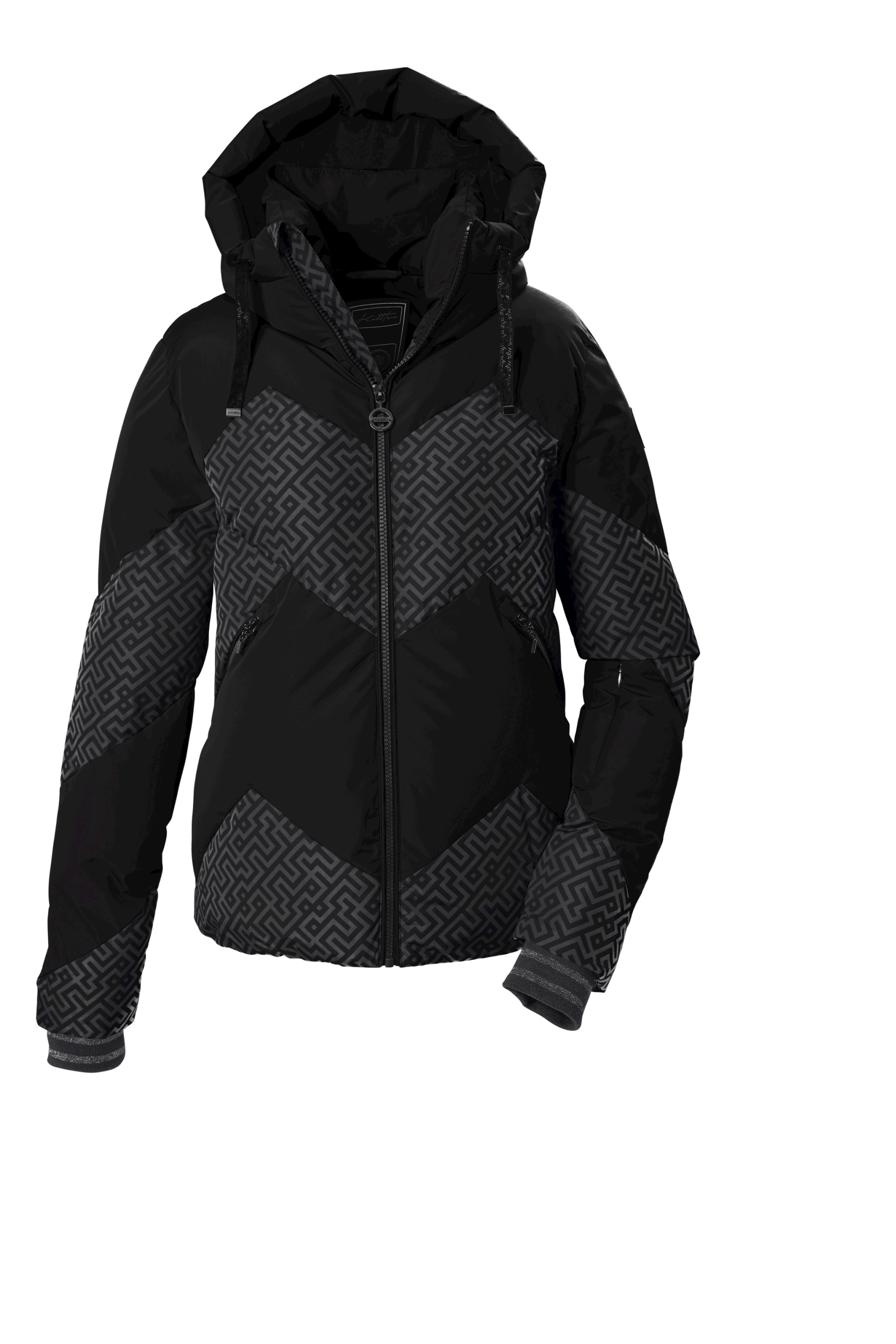 KILLTEC KSW 133 WMN SKI QLTD JCKT (GRA SCHWARZ