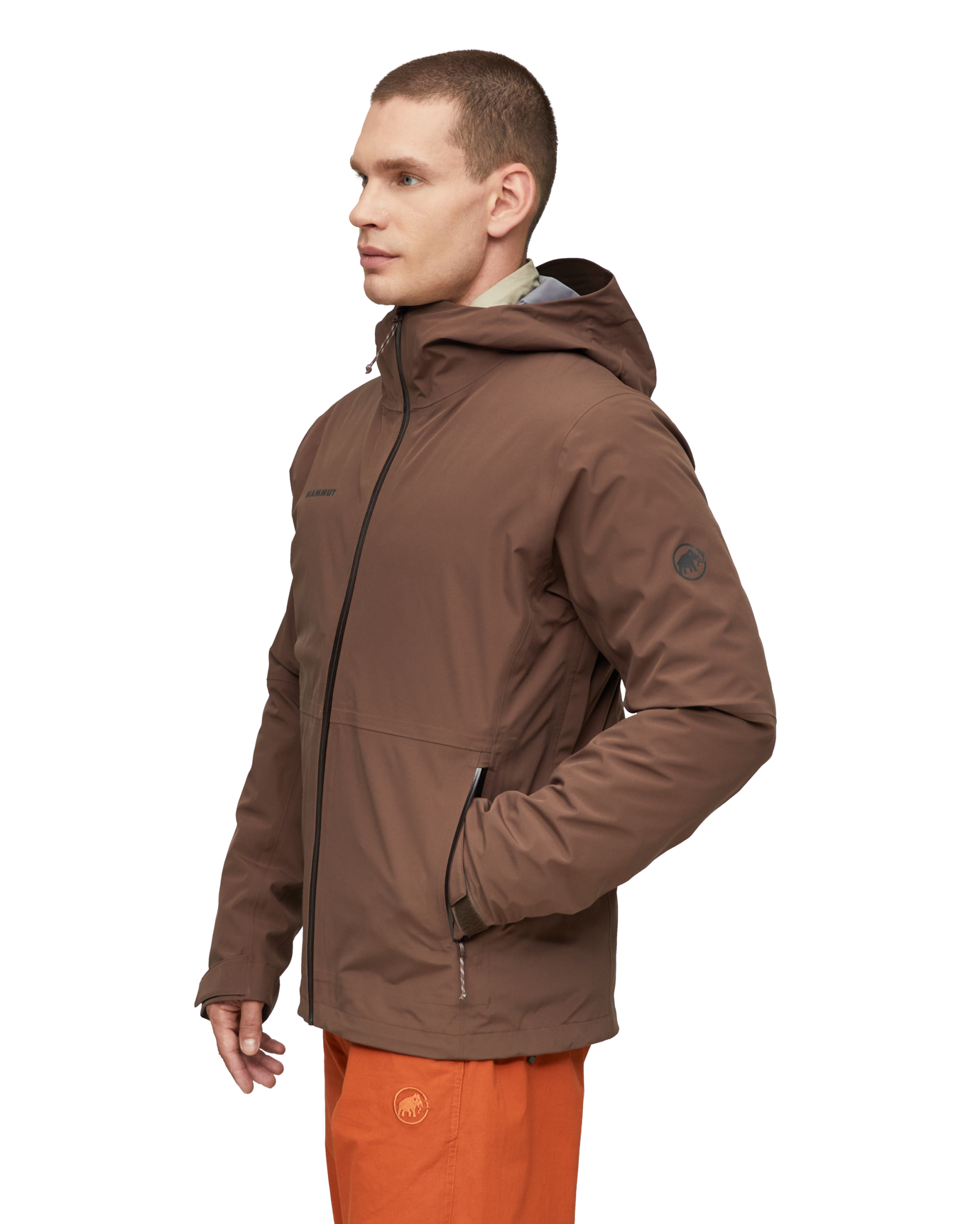 MAMMUT Linard Guide 3 in 1 HS Hooded Jacket Men SOIL-SABLUN – Bild 5