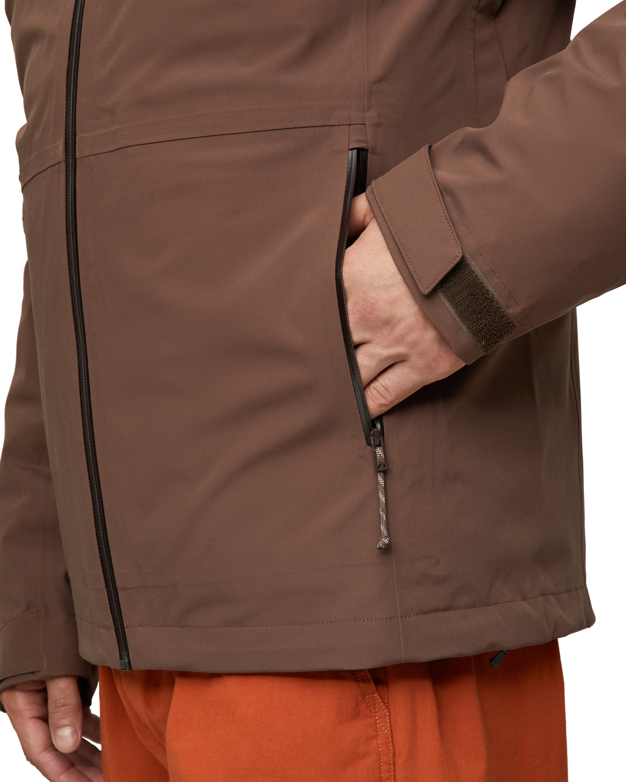 MAMMUT Linard Guide 3 in 1 HS Hooded Jacket Men SOIL-SABLUN – Bild 8