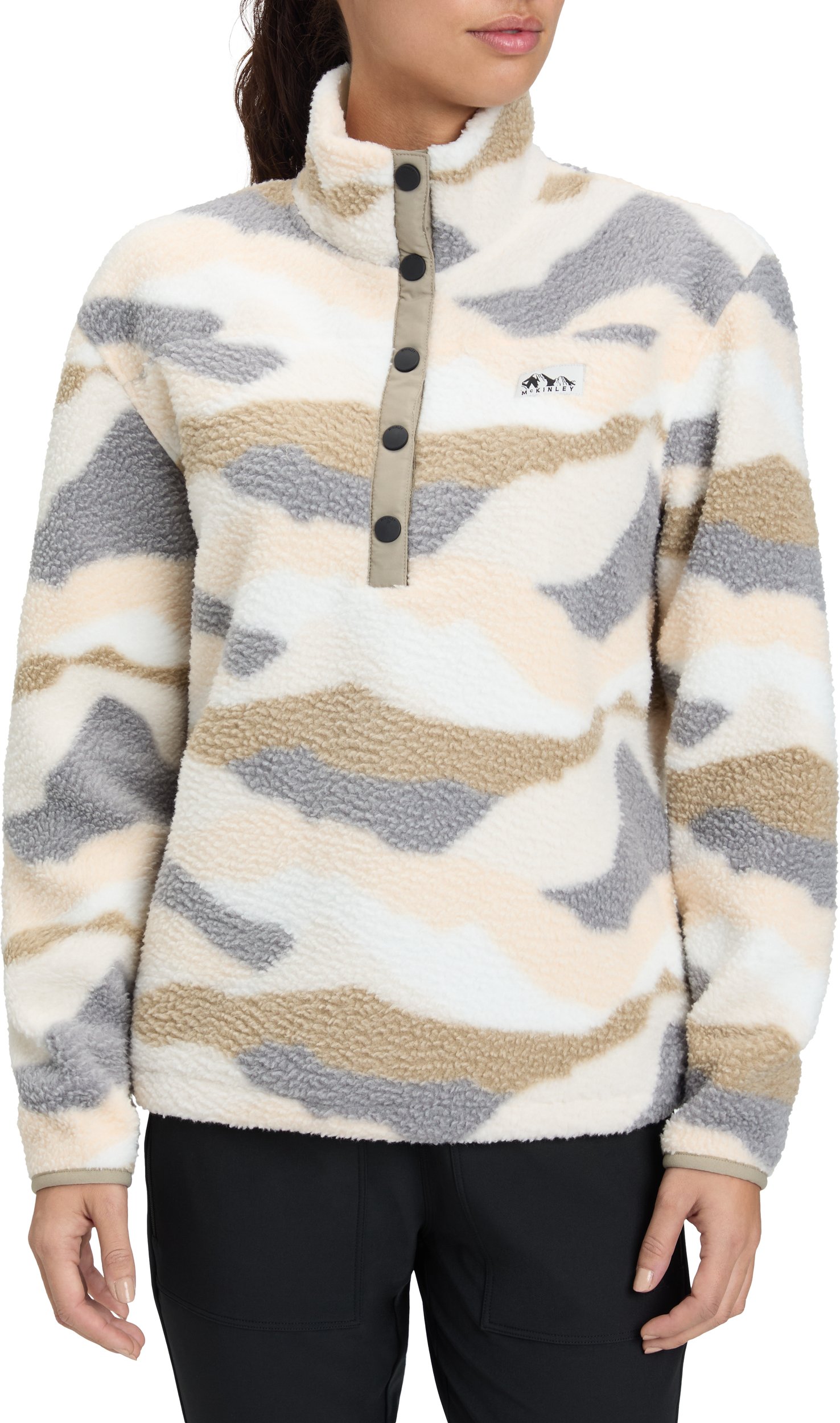 McKINLEY Da.-Pullover Farrah HS W AOP/ROSE – Bild 2