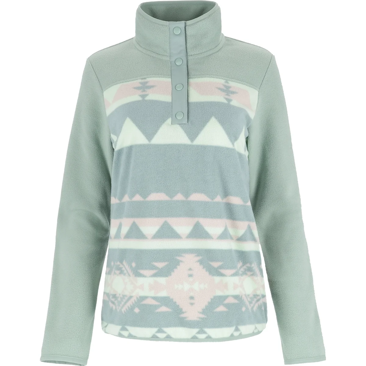 McKINLEY Da.-Pullover Lian HS W AOP/GREEN SMOKE