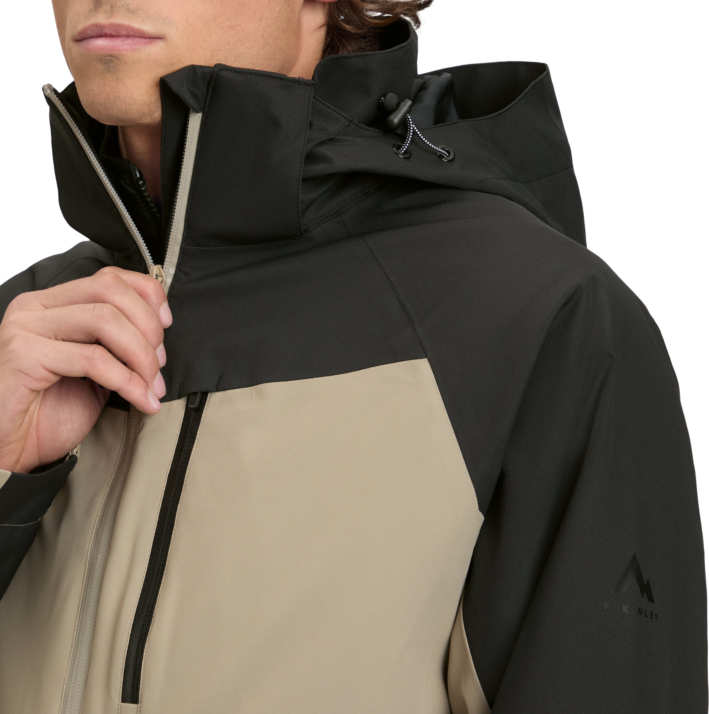 McKINLEY He.-Doppel-Jacke Avoca 3:1 III M BROWN SMOKE/BLACK NI – Bild 2