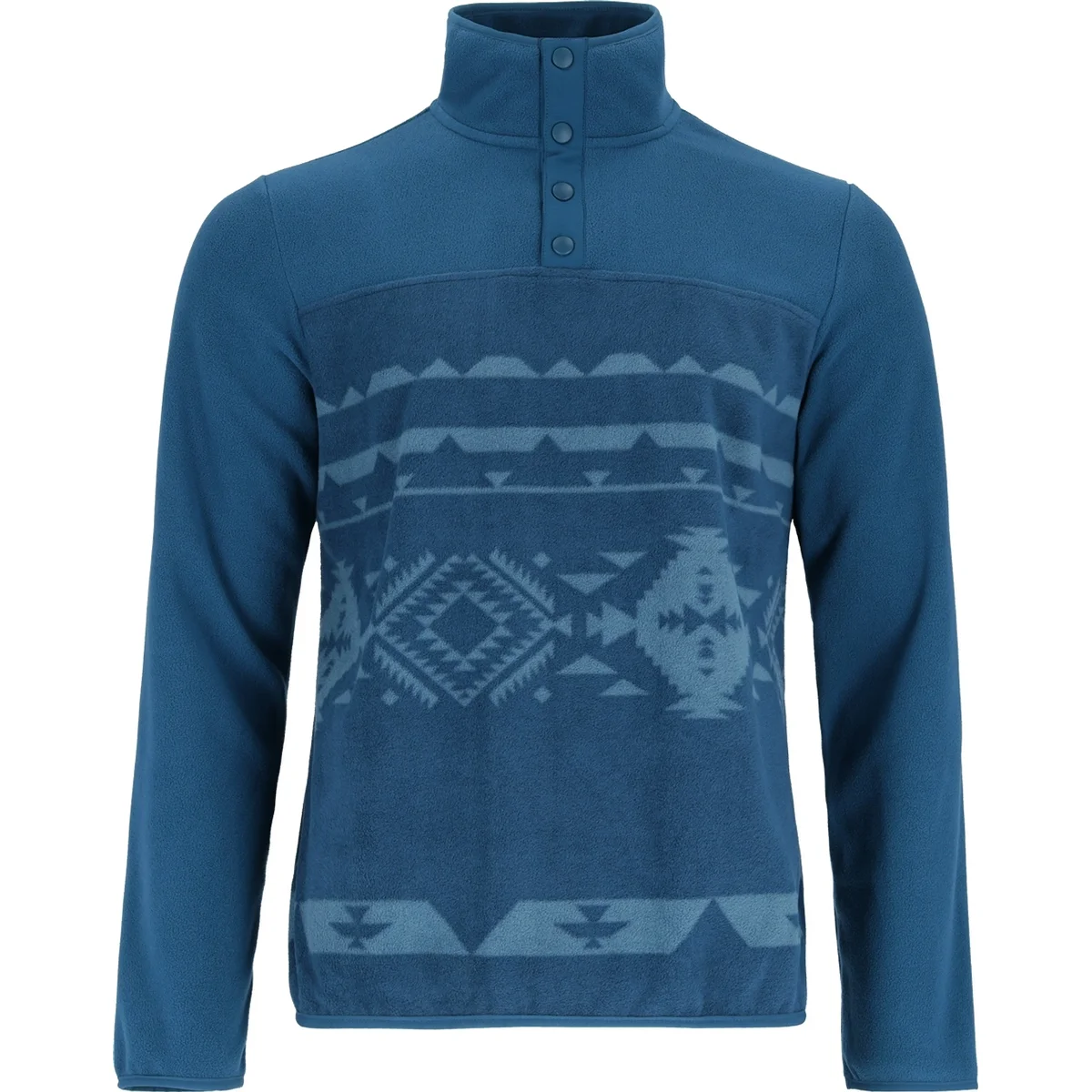 McKINLEY He.-Pullover Lian HS M AOP/BLUE PETROL